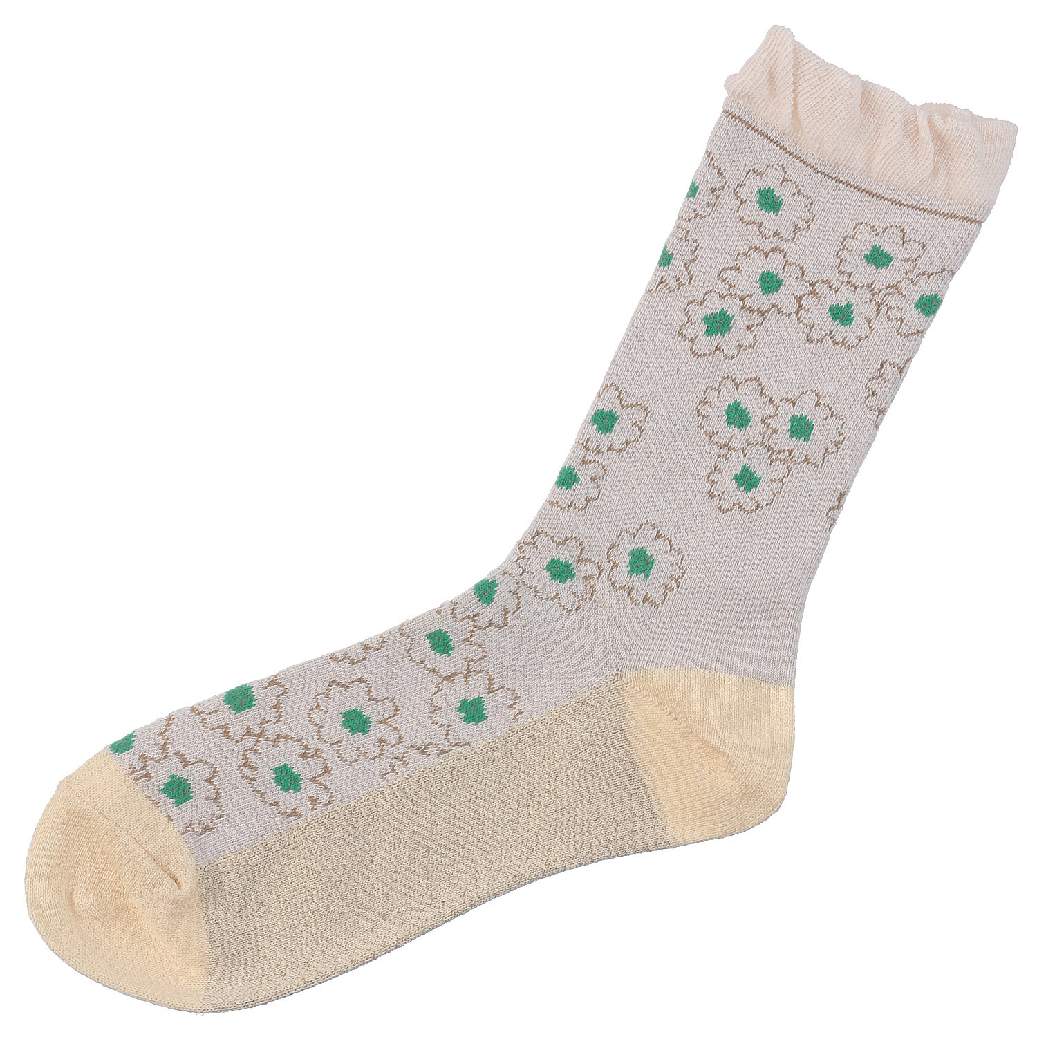 プティパ クルー丈 足底紙糸 マーガレット - 画像4