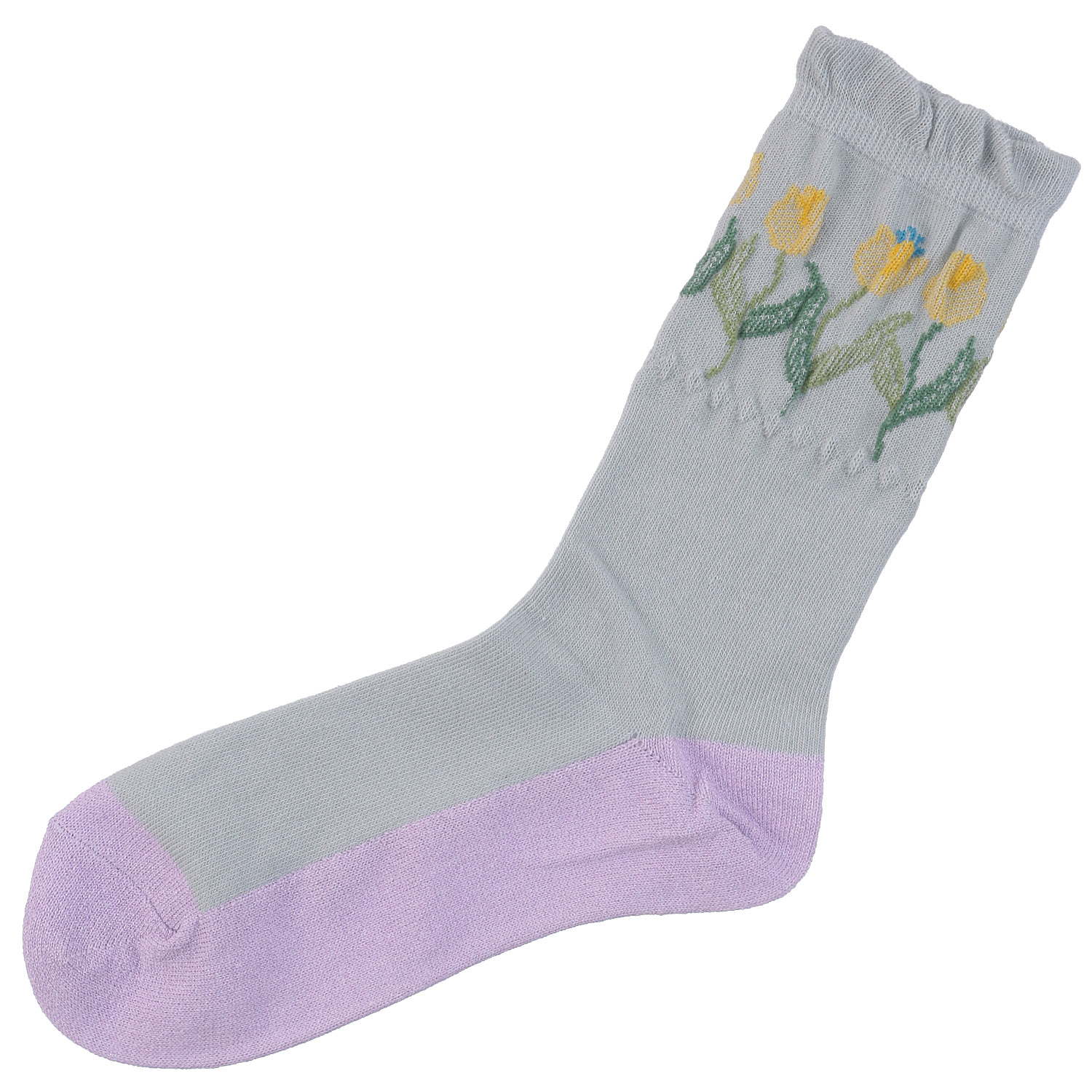 プティパ クルー丈 足底紙糸 チューリップ【在庫限り】 - 画像4