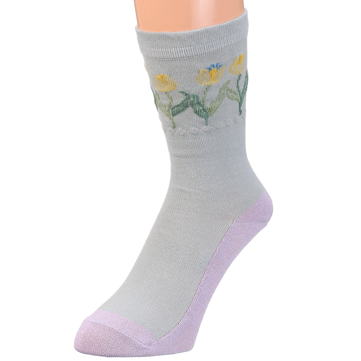 プティパ クルー丈 足底紙糸 チューリップ【在庫限り】 - 画像5