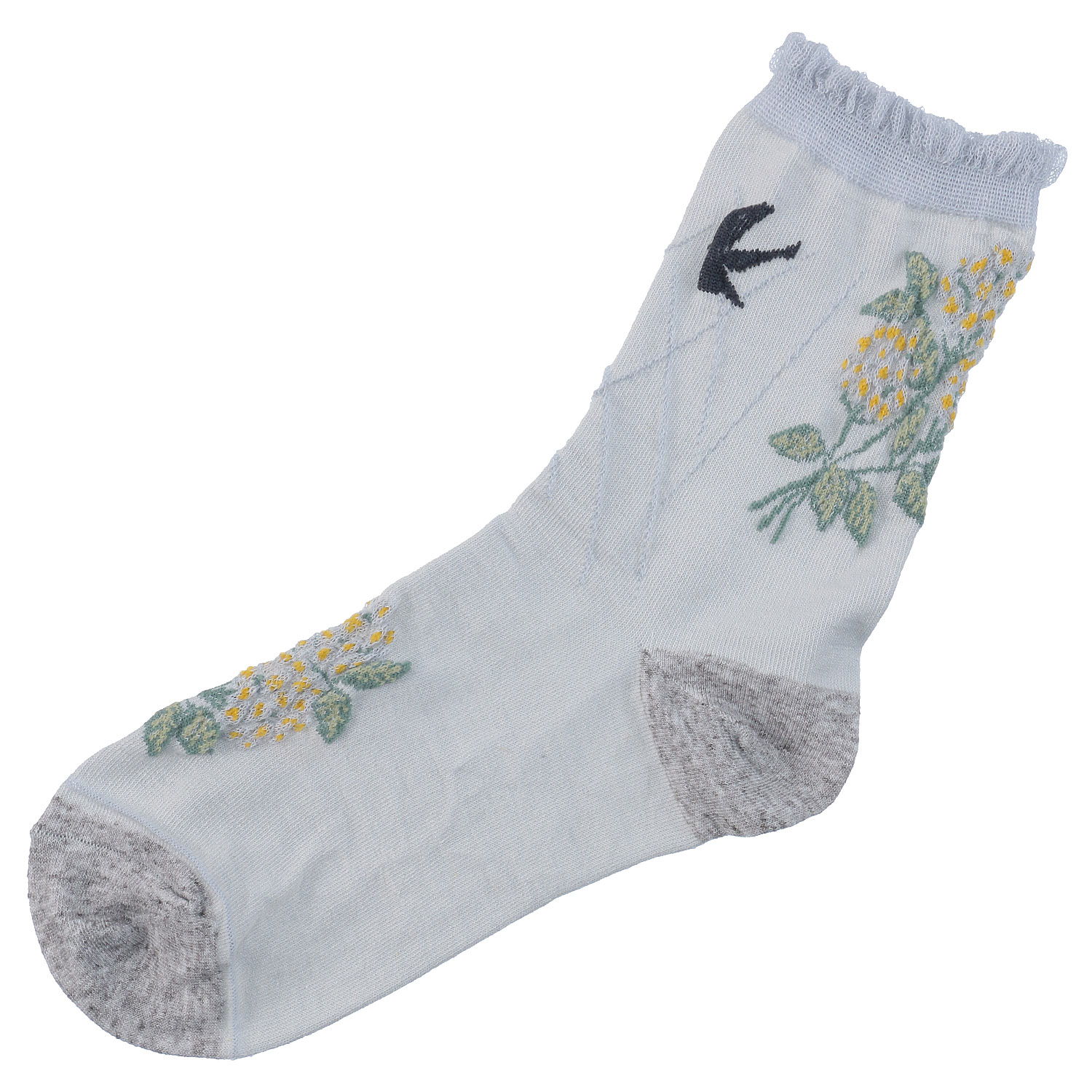 いろは ロークルー 麻入り アジサイとツバメ【在庫限り】 - 画像1