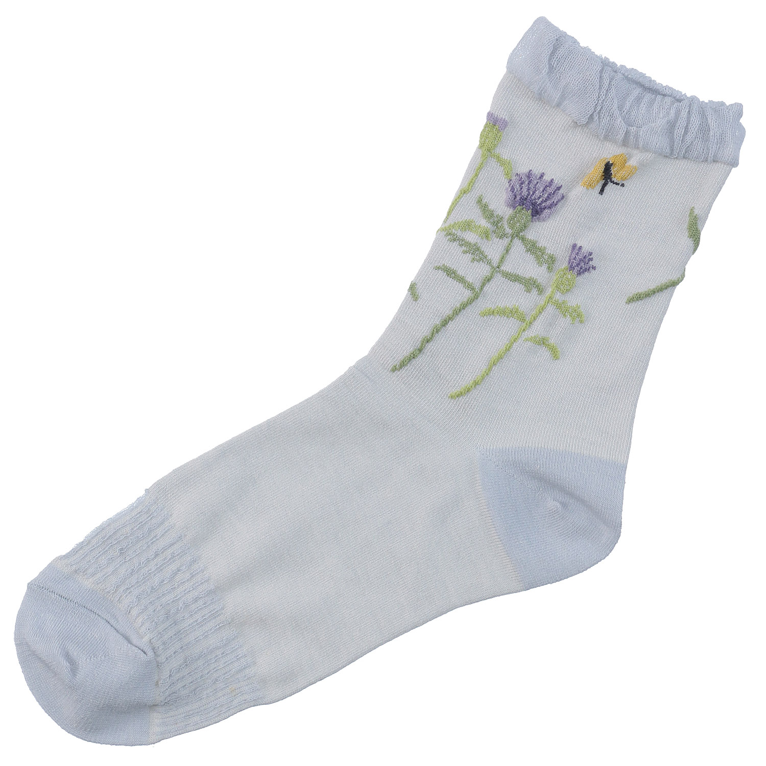 いろは ロークルー 麻入り アザミと蝶々【在庫限り】 - 画像2