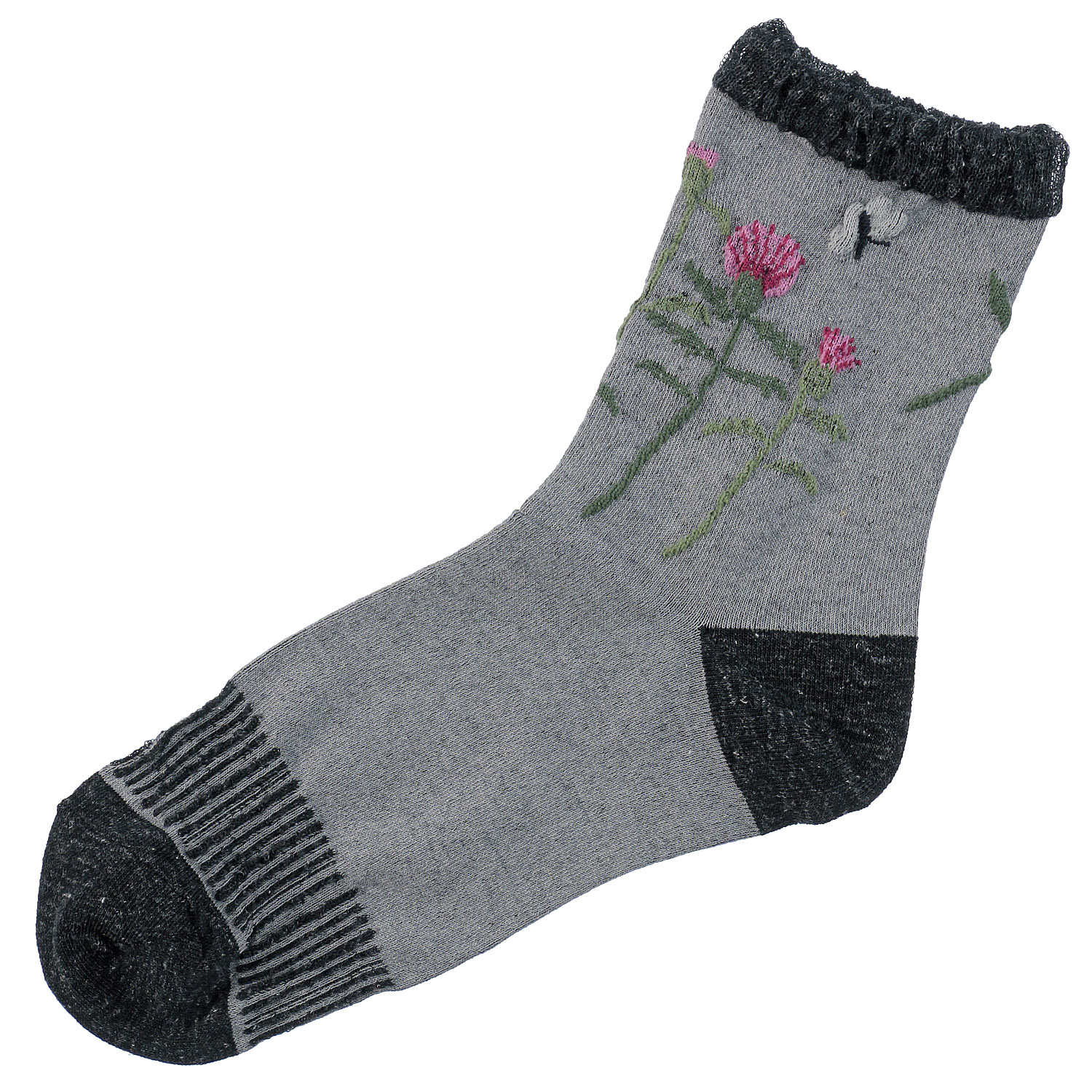 いろは ロークルー 麻入り アザミと蝶々【在庫限り】 - 画像3