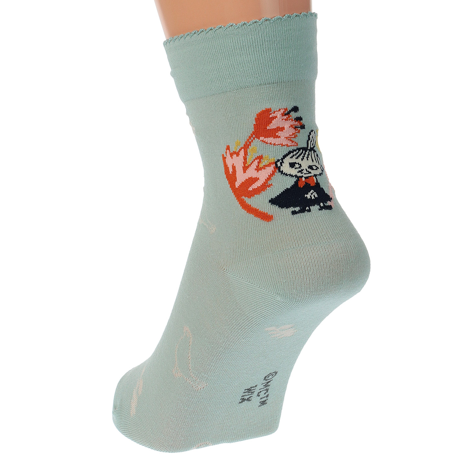 MOOMIN ミイフェア ロークルー丈 ミイと花 - 画像3