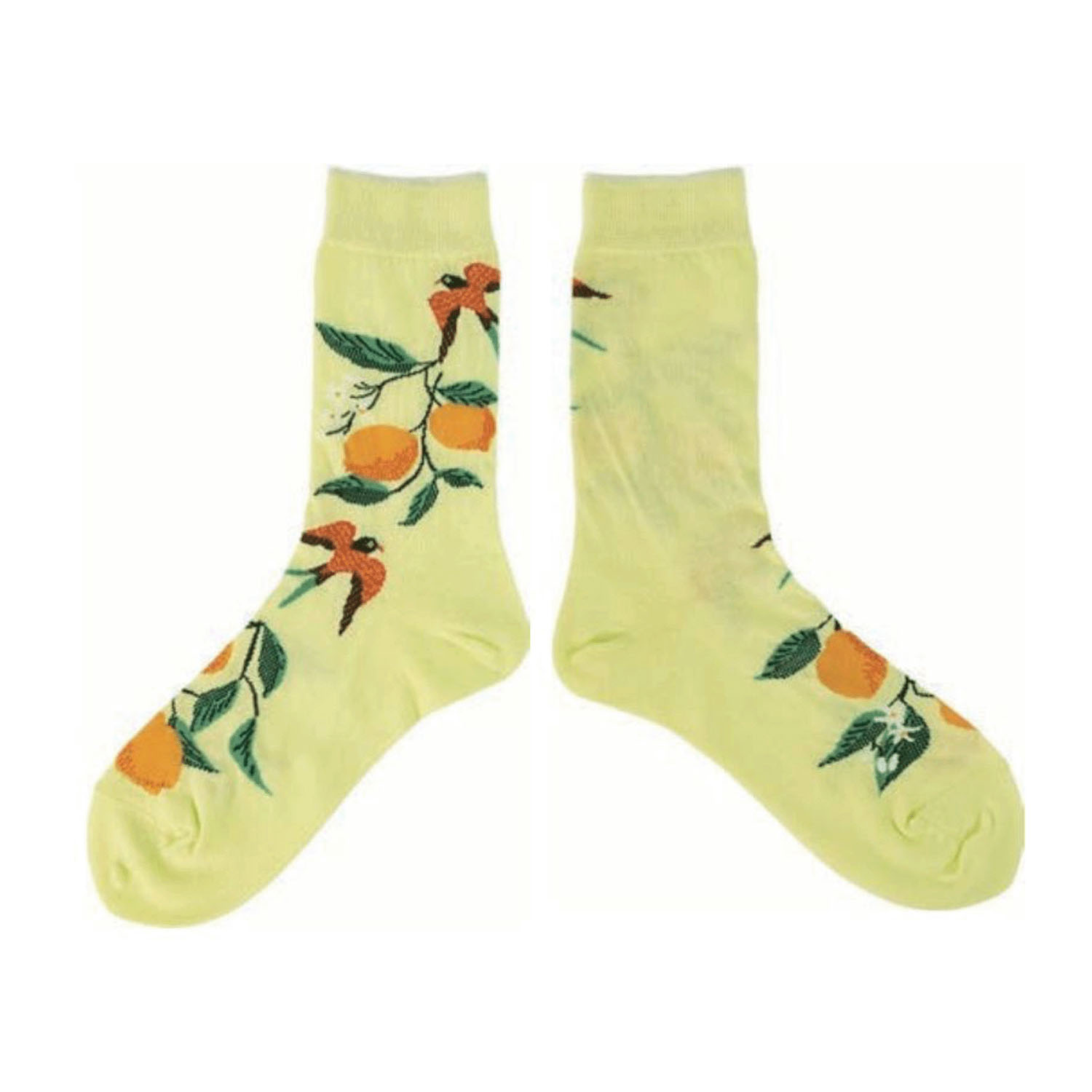 andeotte ハイゲージクルーソックス LEMON - 画像5