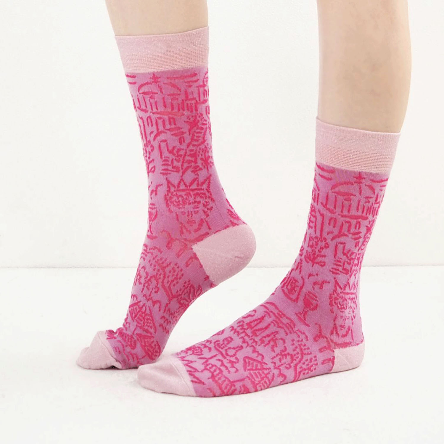 andeotte ハイゲージクルーソックス FREE COAST - 画像3