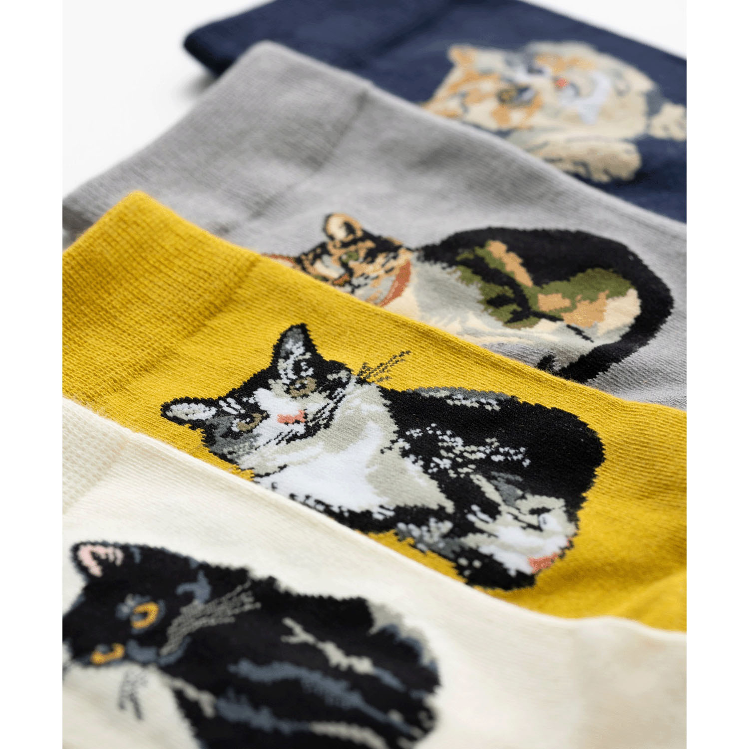 バンブーソックス【4足セット】ポップデザインアソートギフトボックス入り - 画像8