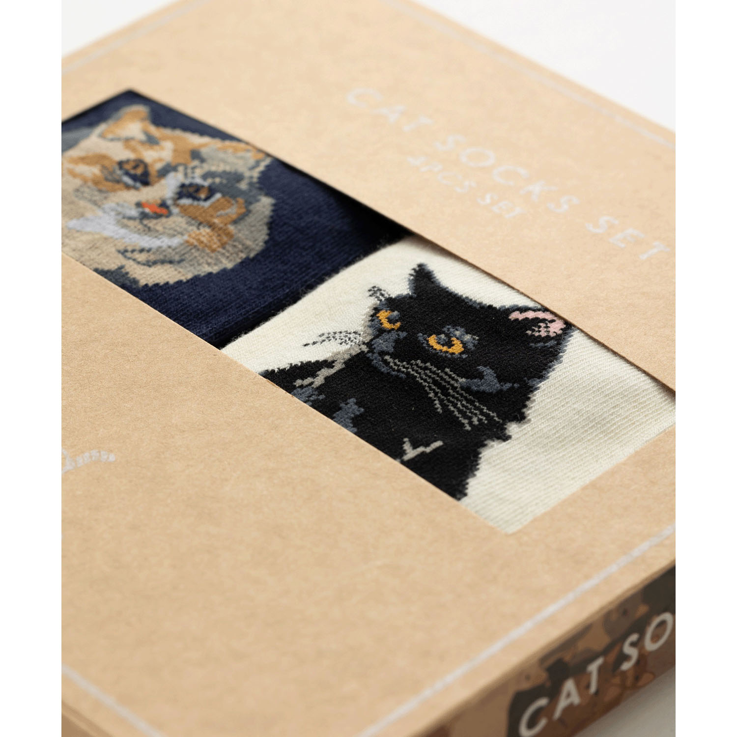 バンブーソックス【4足セット】ポップデザインアソートギフトボックス入り - 画像9