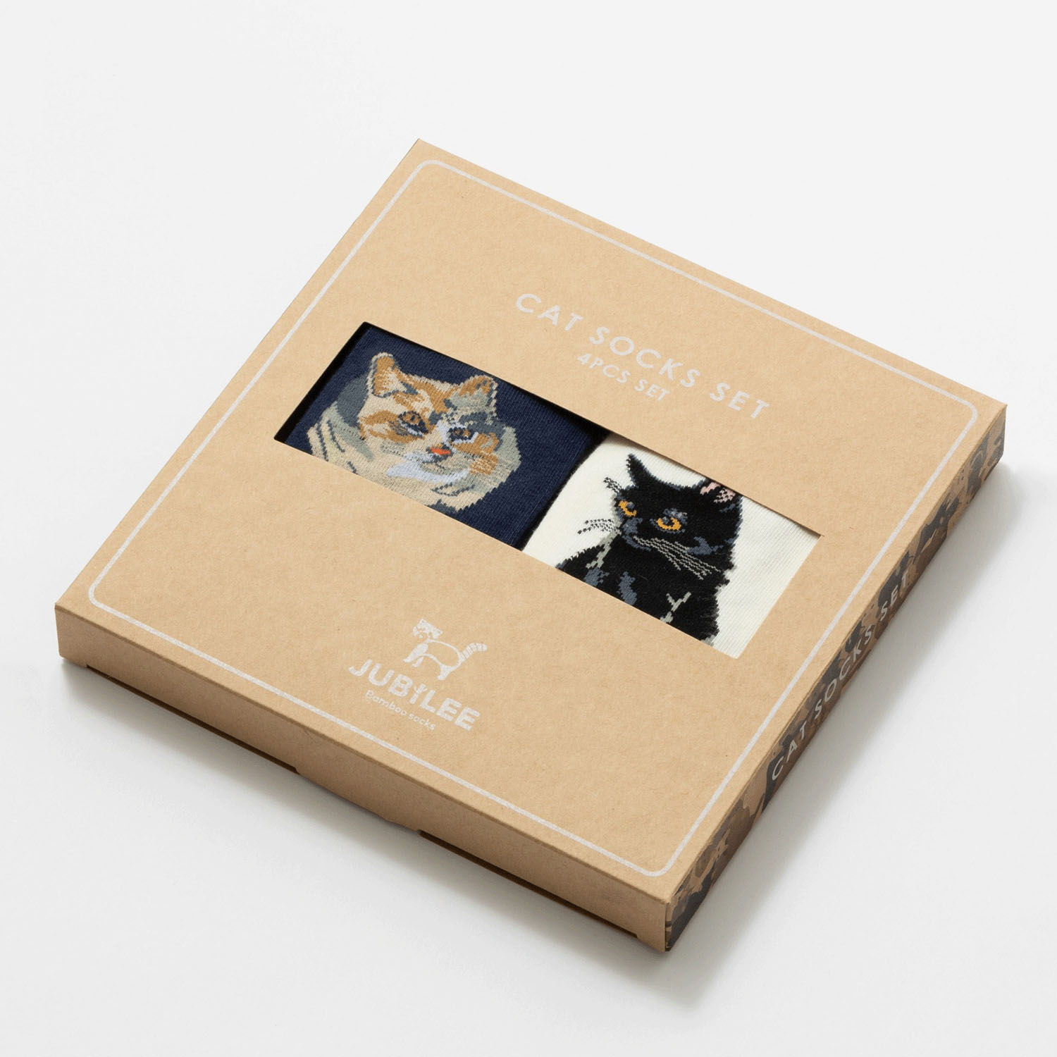 バンブーソックス【4足セット】ポップデザインアソートギフトボックス入り - 画像10