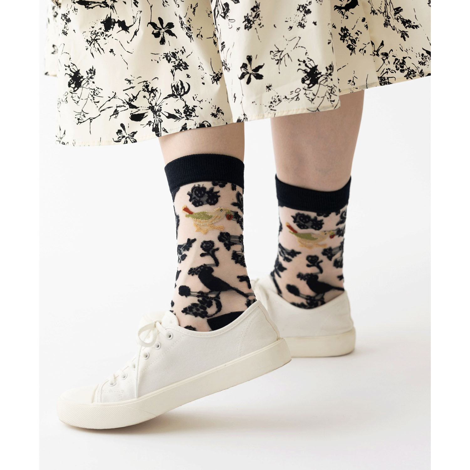 ジュビリー モリス柄 シースルーソックス - 画像12