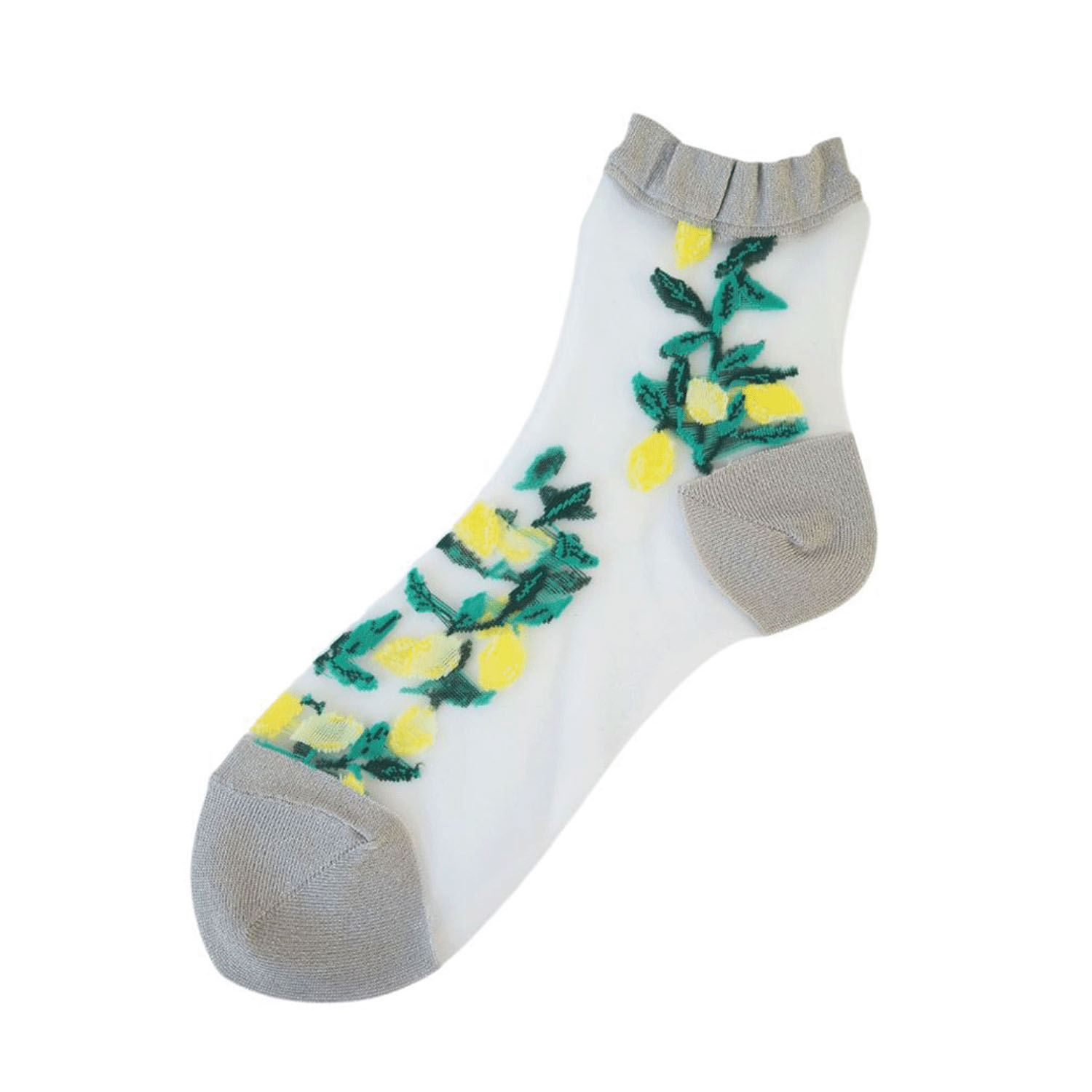 andeotte シースルーショートソックス LEMON - 画像4