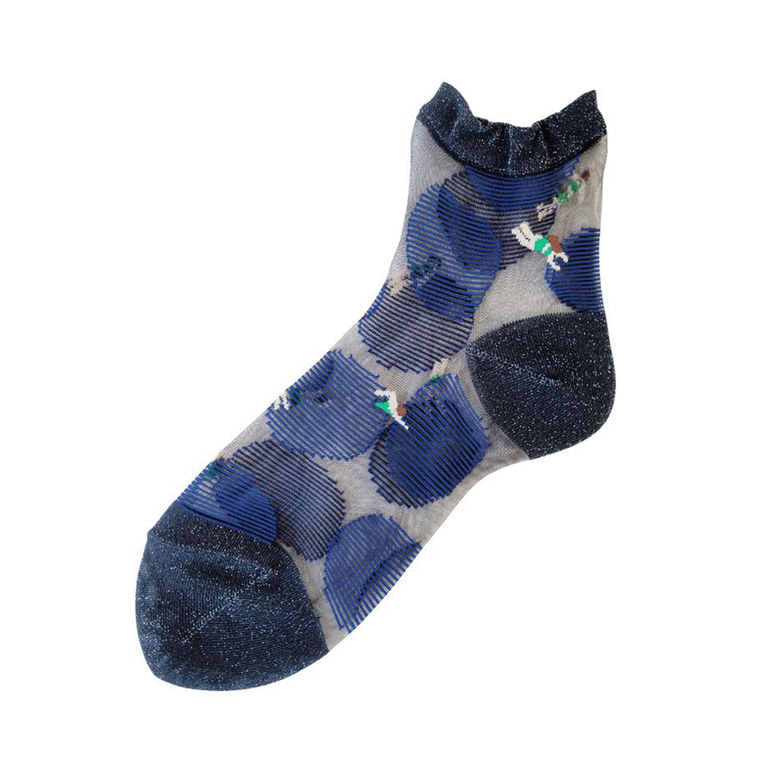 andeotte シースルーショートソックス POOL - 画像2