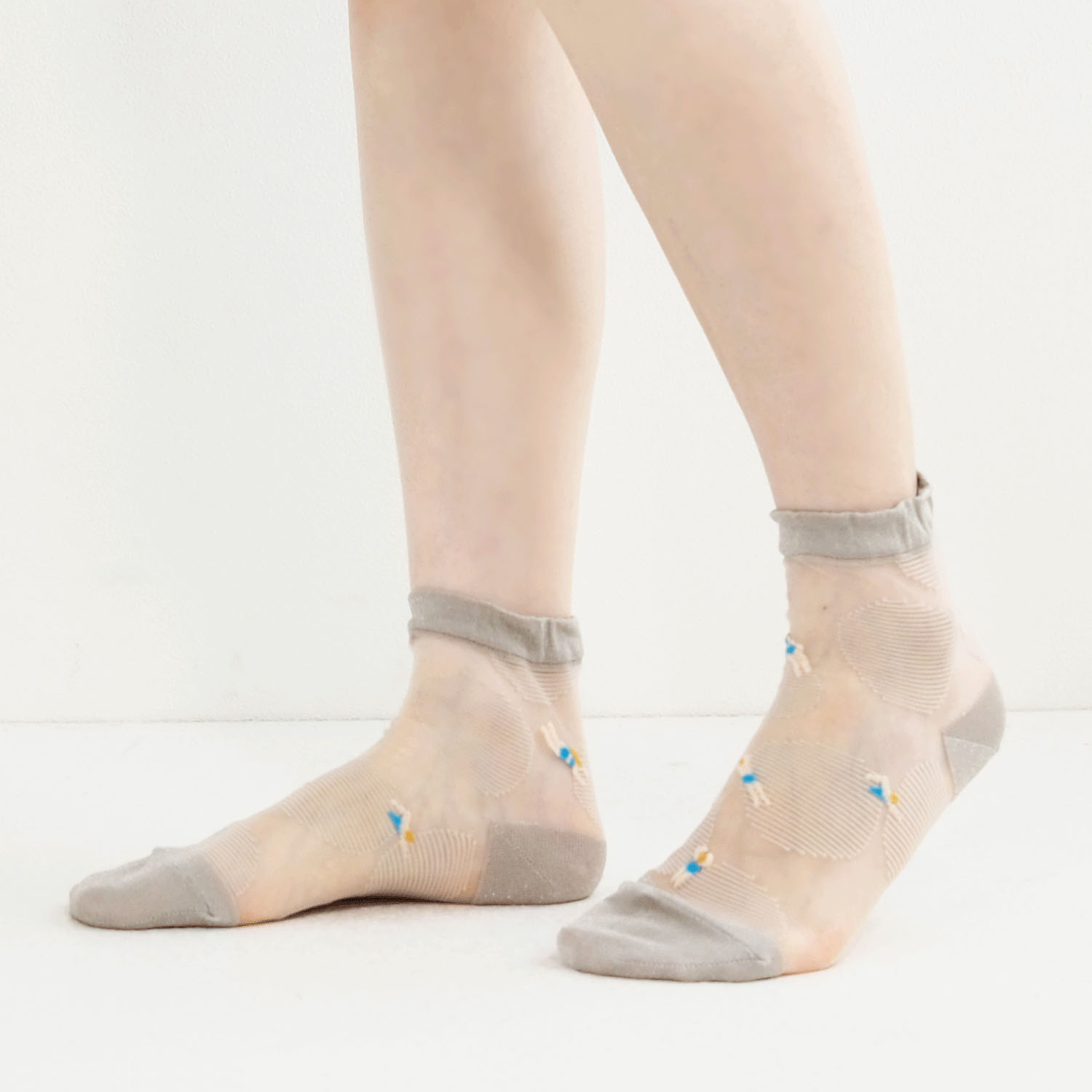 andeotte シースルーショートソックス POOL - 画像4