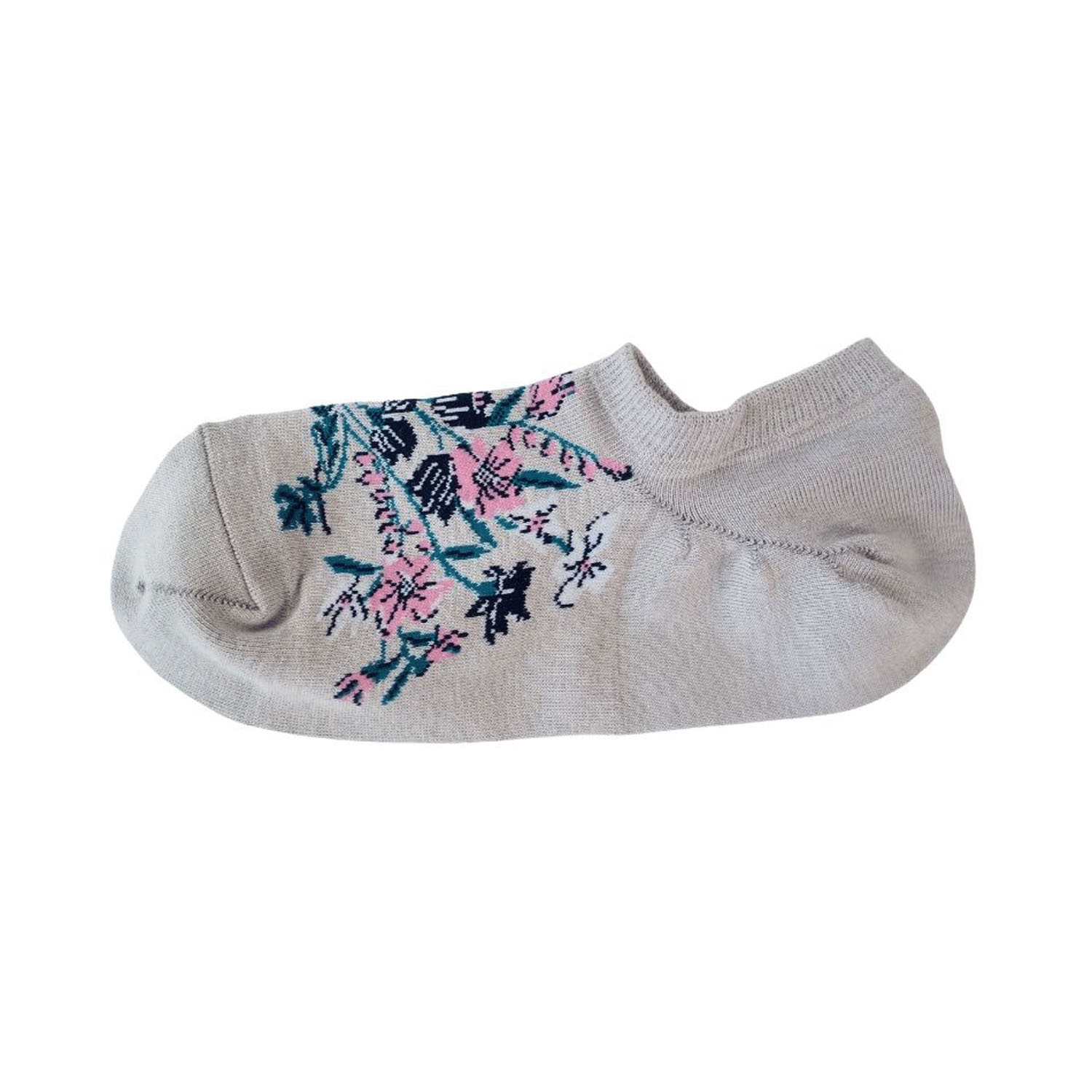 andeotte ハイゲージスニーカー丈ソックス FLORAL LIFE - 画像2