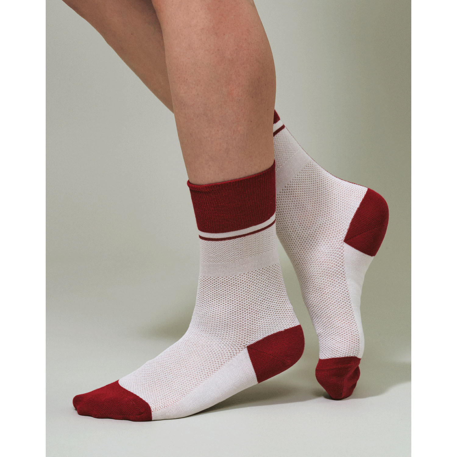 ＋SOCKS メッシュ クルーソックス - 画像8