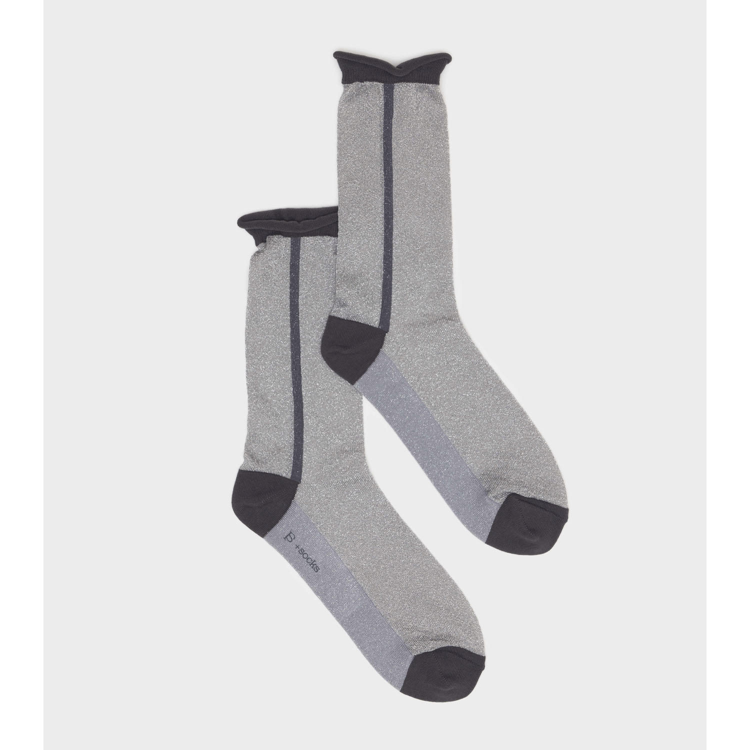 ＋SOCKS ラメ＆シースルーソックス - 画像13