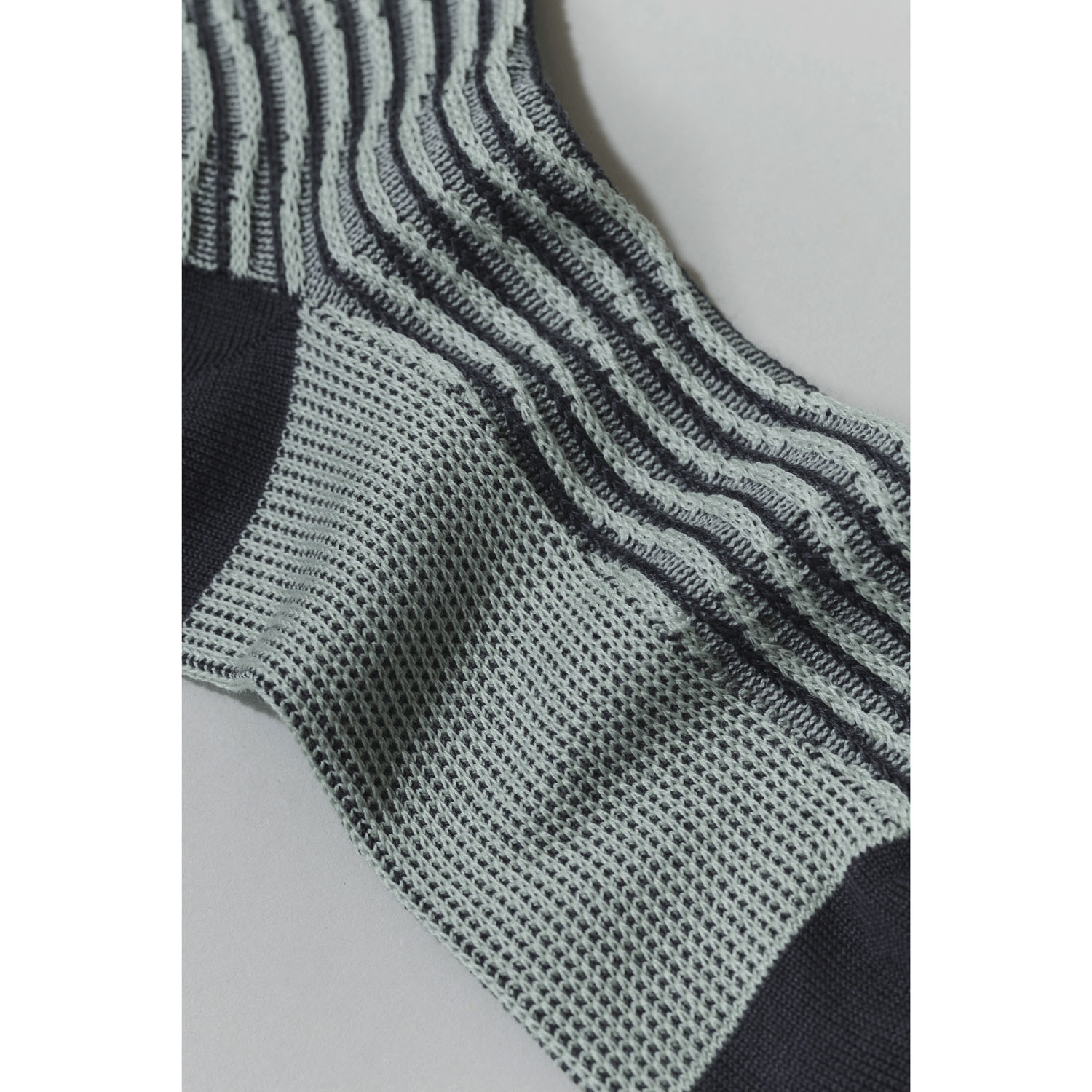 ＋SOCKS ジャガドリブ クルーソックス - 画像10