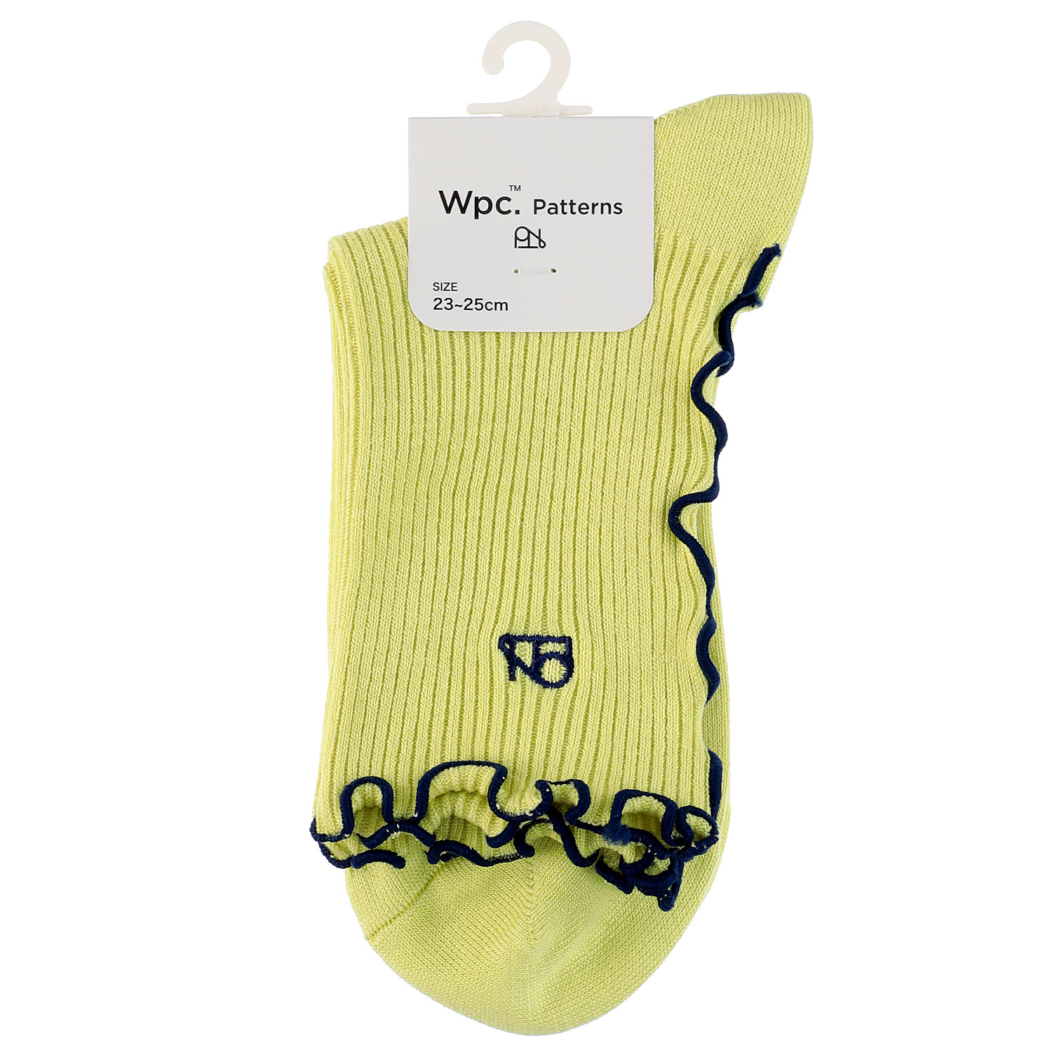 Wpc．Patterns クルー丈ソックス メロウ  吸水速乾 - 画像3