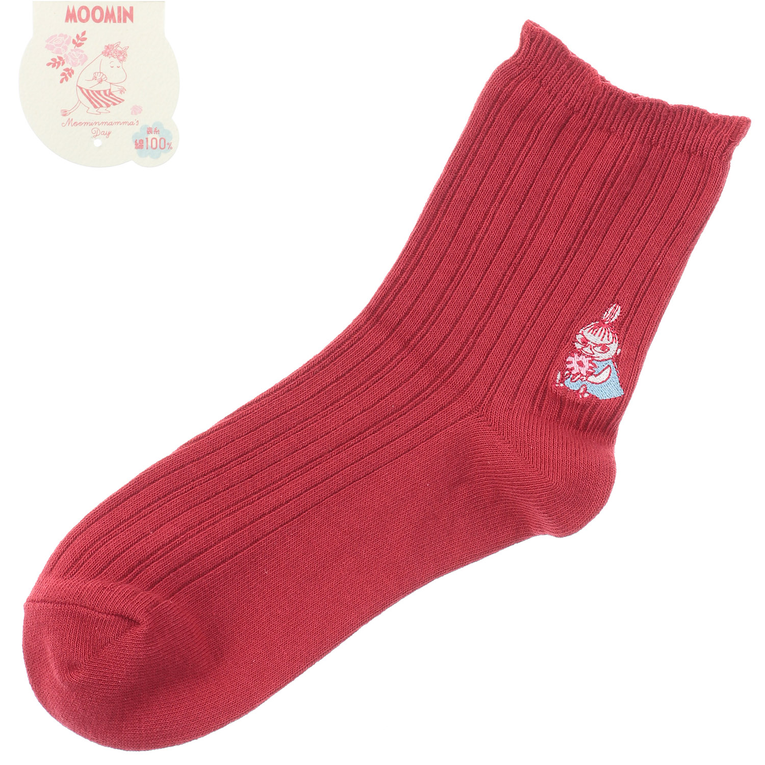 MOOMIN 母の日 ロークルー丈 リブミイ刺繍 - 画像4
