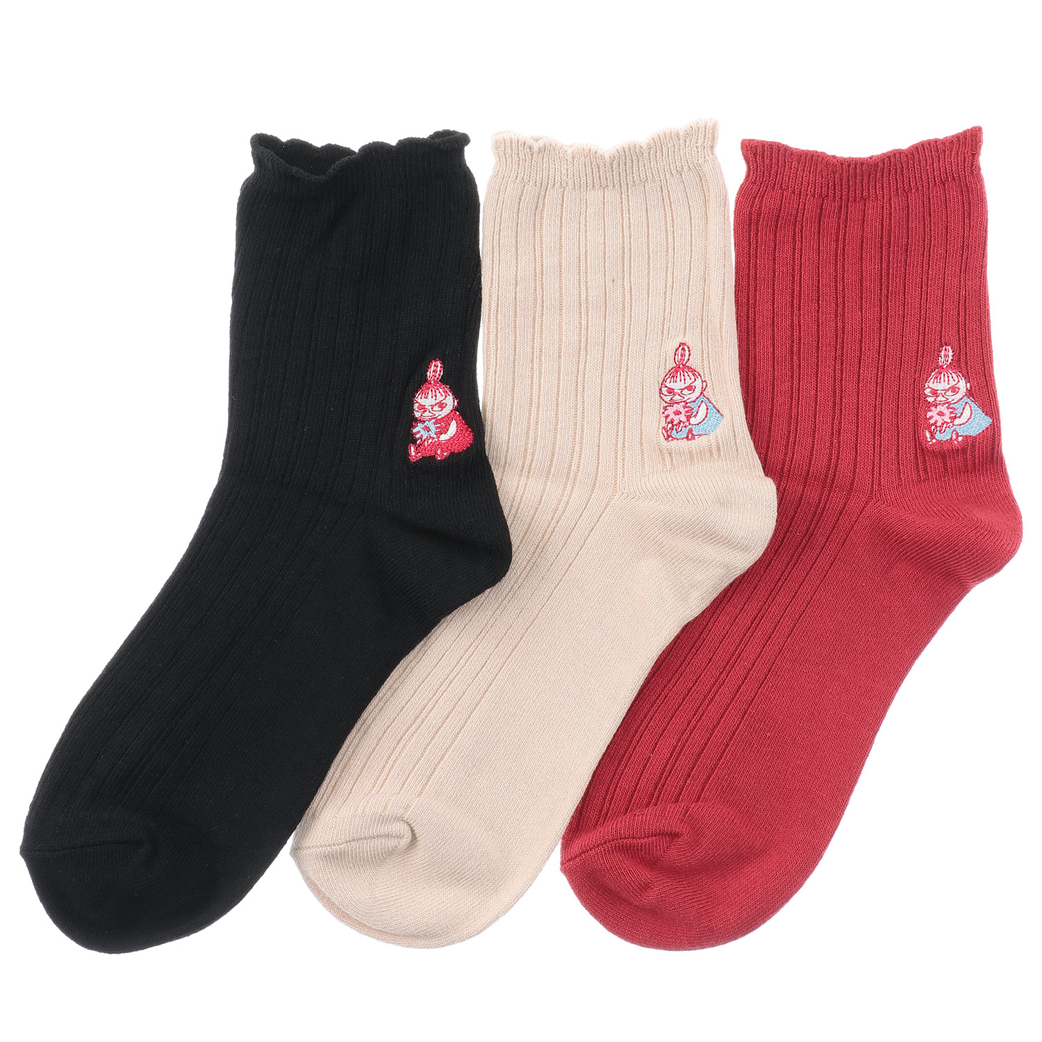 MOOMIN 母の日 ロークルー丈 リブミイ刺繍 - 画像1