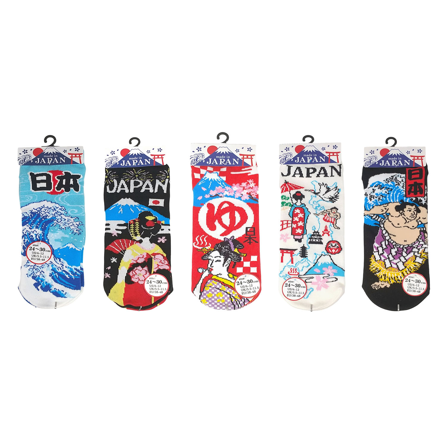 スーパーストレッチソックス JAPANモチーフ