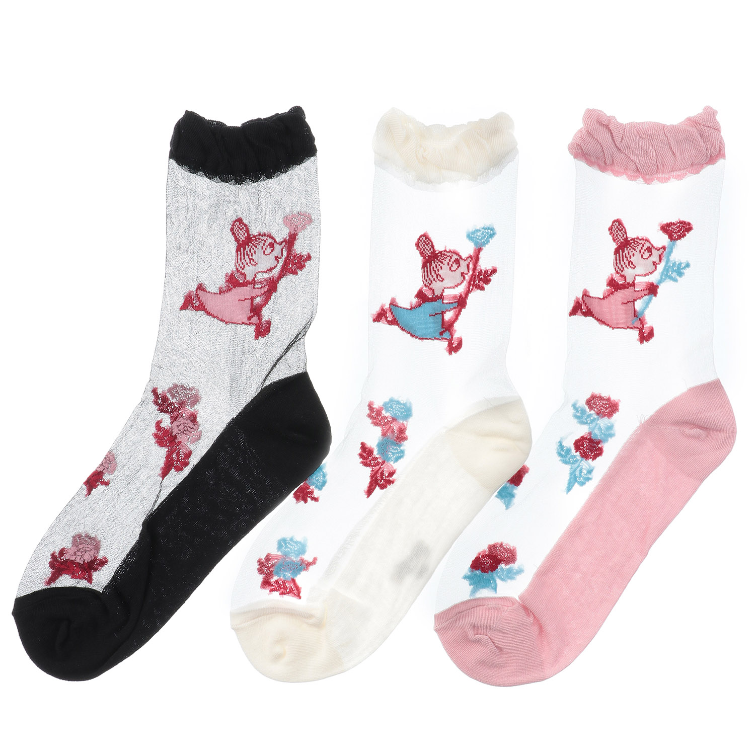 MOOMIN 母の日 シースル－ソックス リトルミイ - 画像1