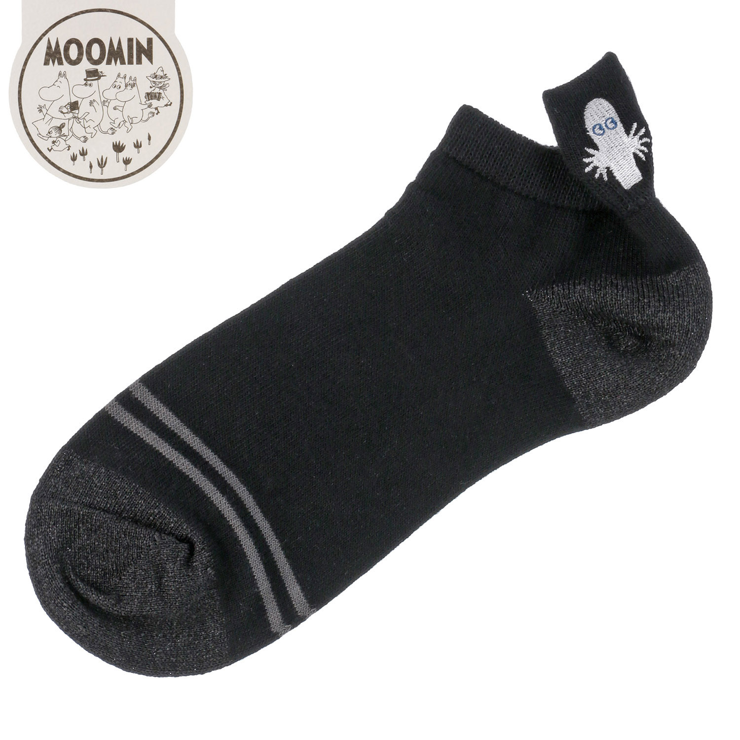 MOOMIN アンクル丈 ニョロニョロ刺繍【在庫限り】 - 画像2