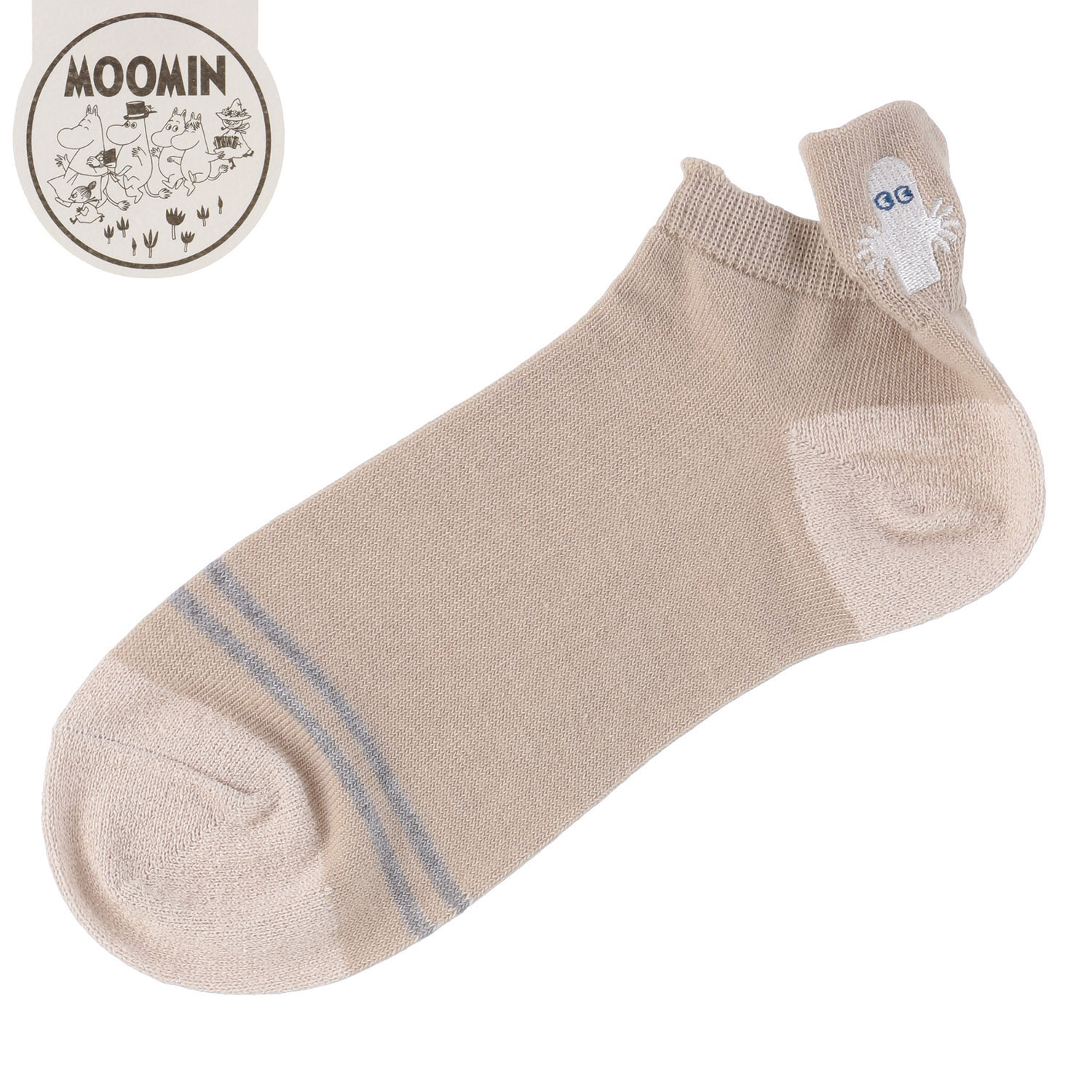 MOOMIN アンクル丈 ニョロニョロ刺繍【在庫限り】 - 画像3