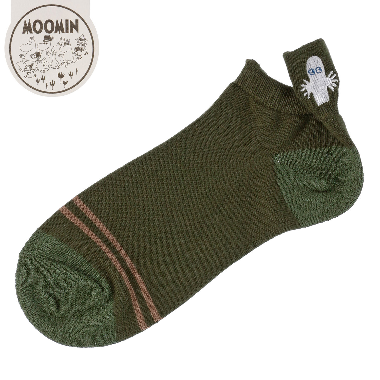 MOOMIN アンクル丈 ニョロニョロ刺繍【在庫限り】 - 画像4