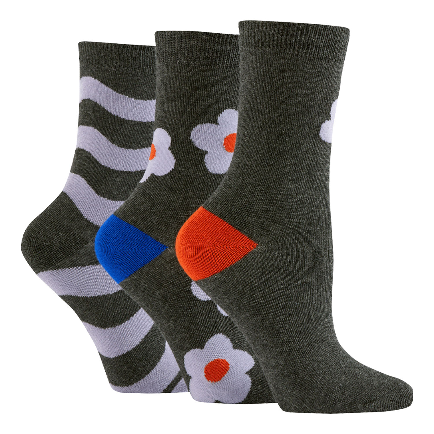 Caroline Gardner キャロラインガードナー 花柄3足セット（柄違い）【在庫限り】 - 画像5