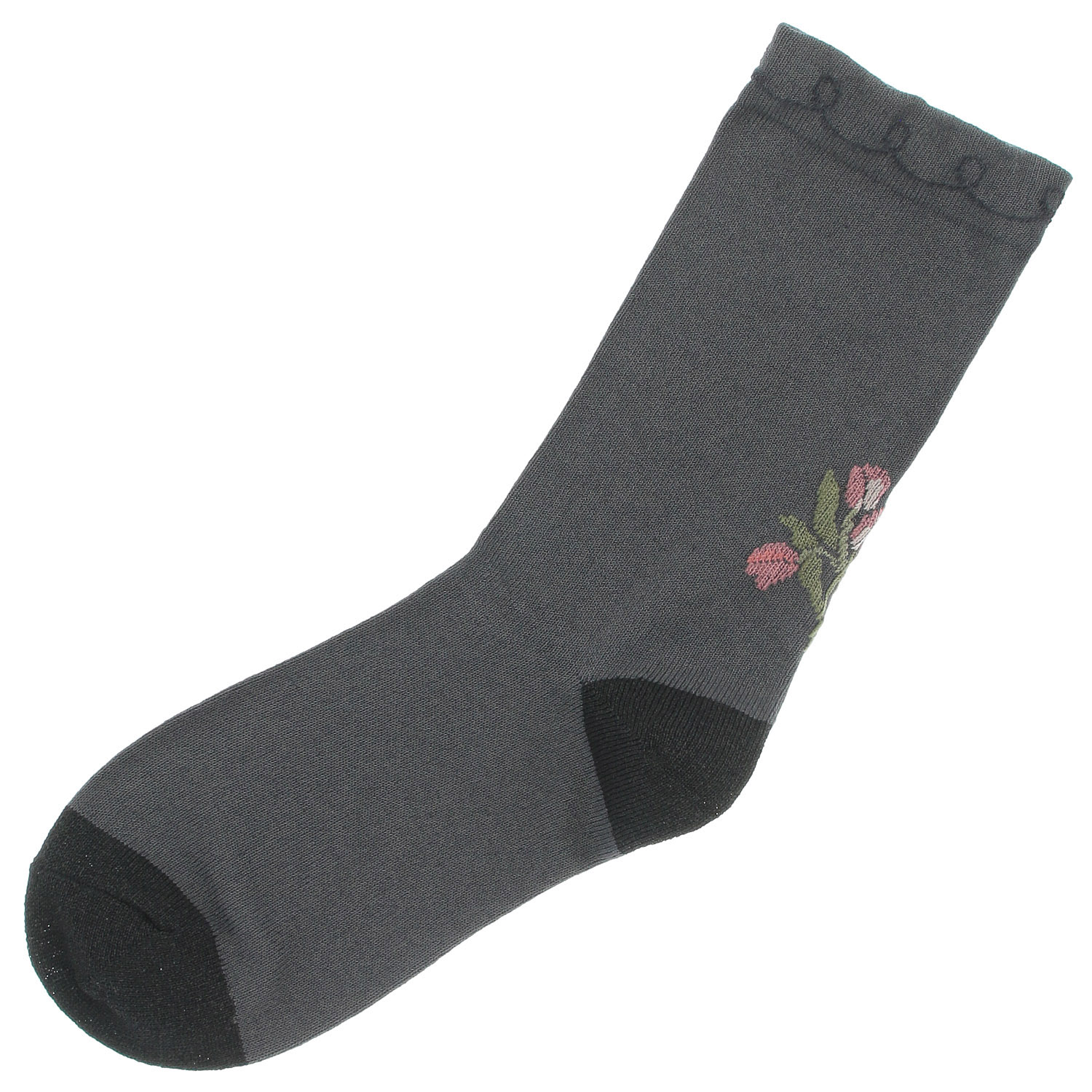 プティパ クルー丈 チューリップ  靴下【在庫限り】 - 画像2