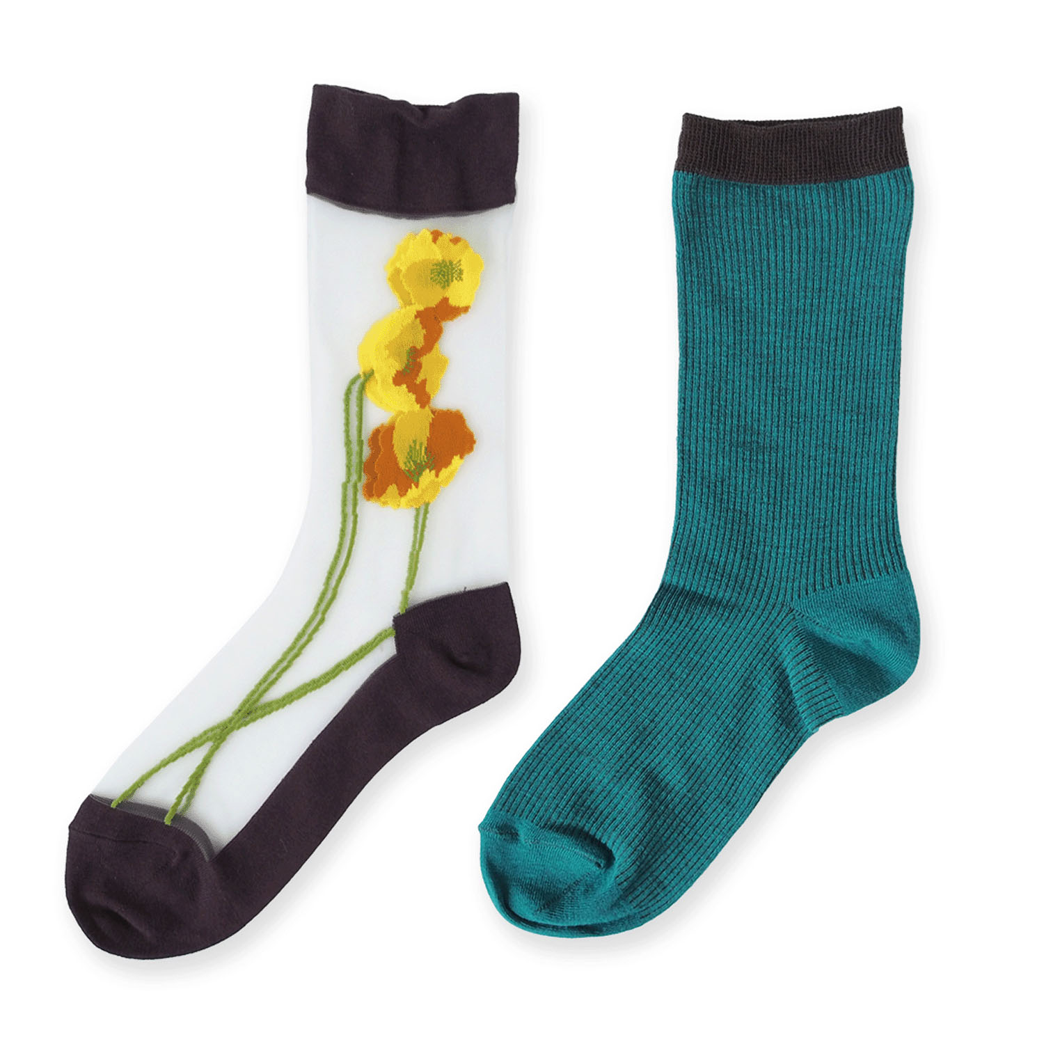 ande レイヤードソックス POPPY【在庫限り】 - 画像7