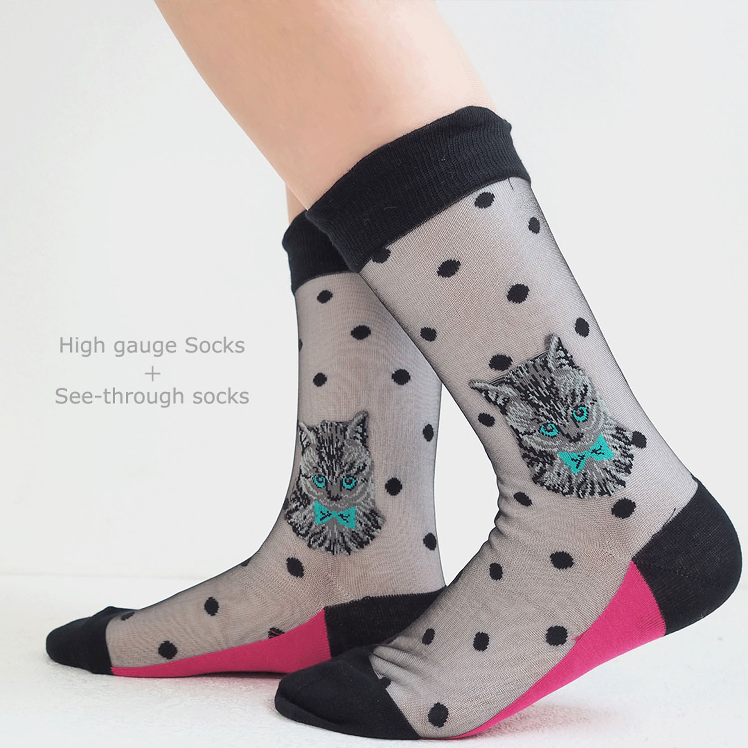 ande レイヤードソックス CAT【在庫限り】 - 画像10