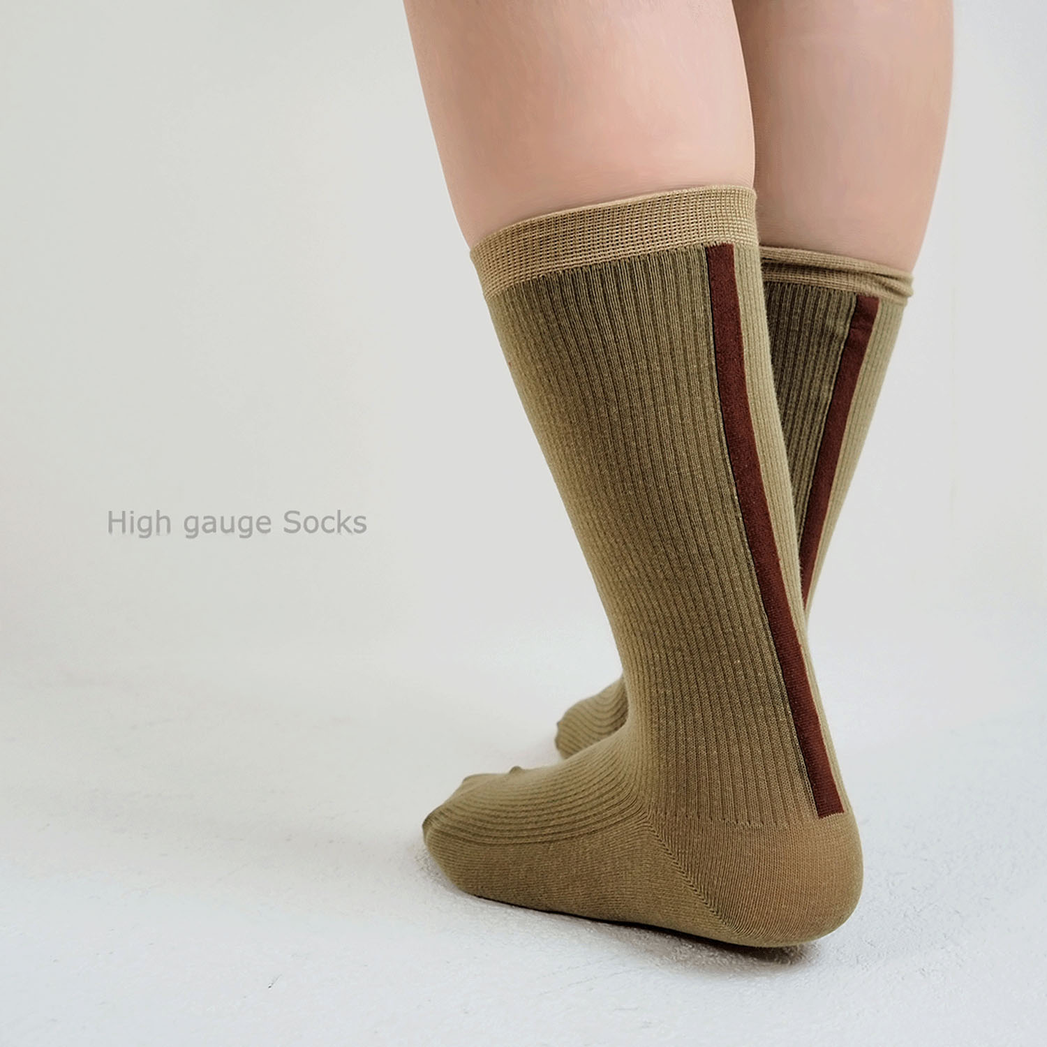 ande レイヤードソックス LEOPARD【在庫限り】 - 画像2