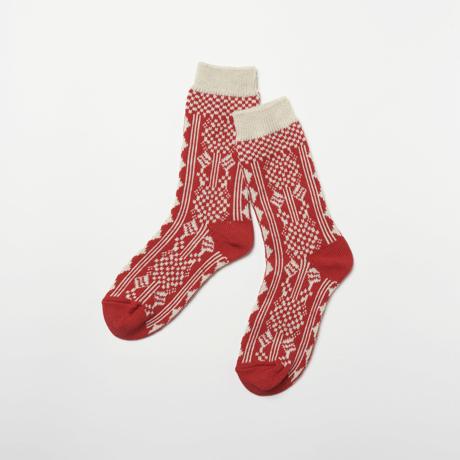 fromF （hortensia／ あじさい）クルーソックス - 画像2