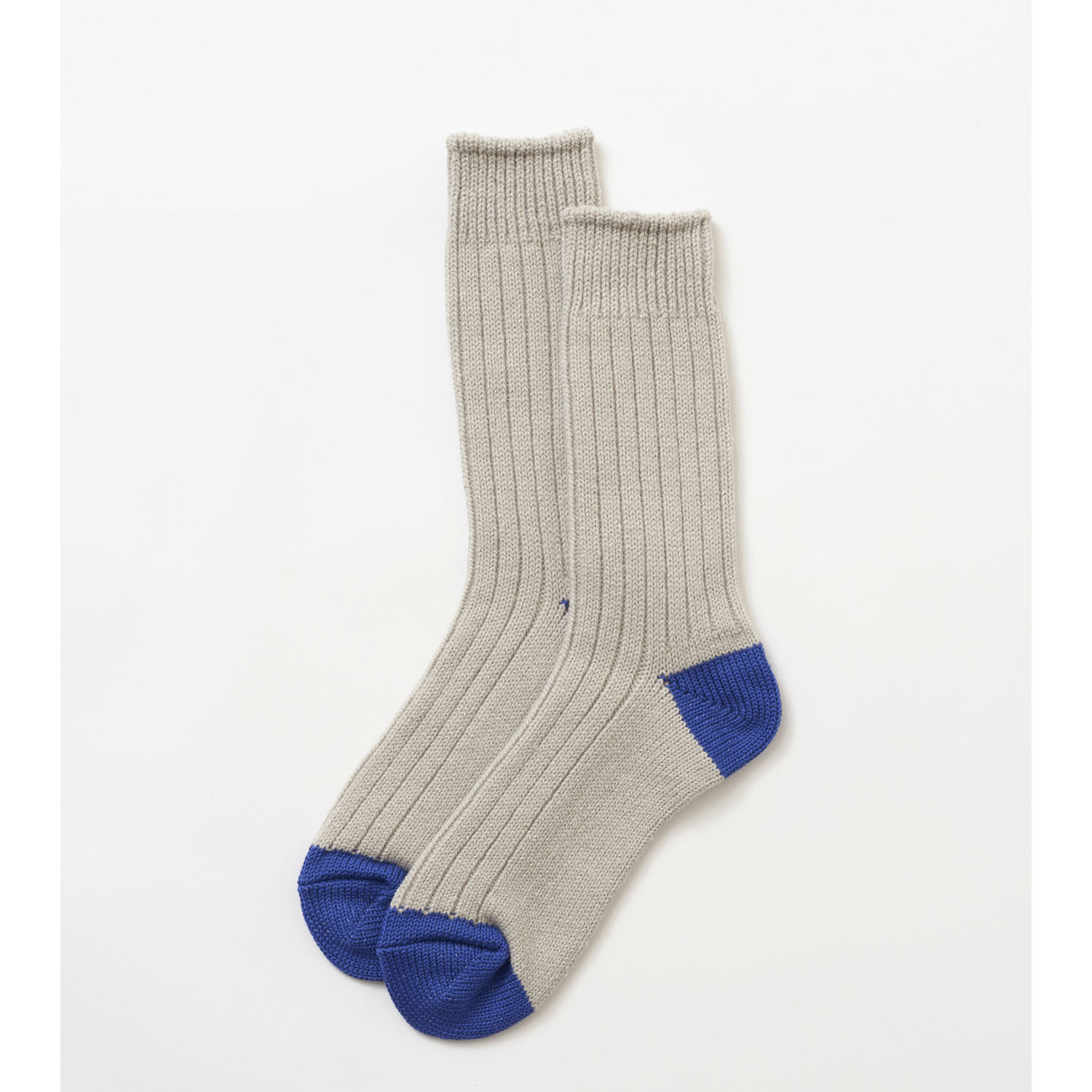 fromF low gauge rib（ローゲージリブ）クルー丈ソックス - 画像2