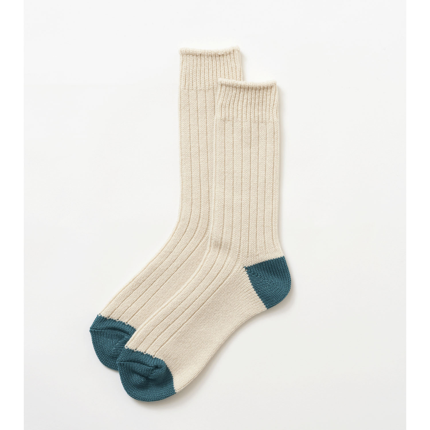 fromF low gauge rib（ローゲージリブ）クルー丈ソックス - 画像6