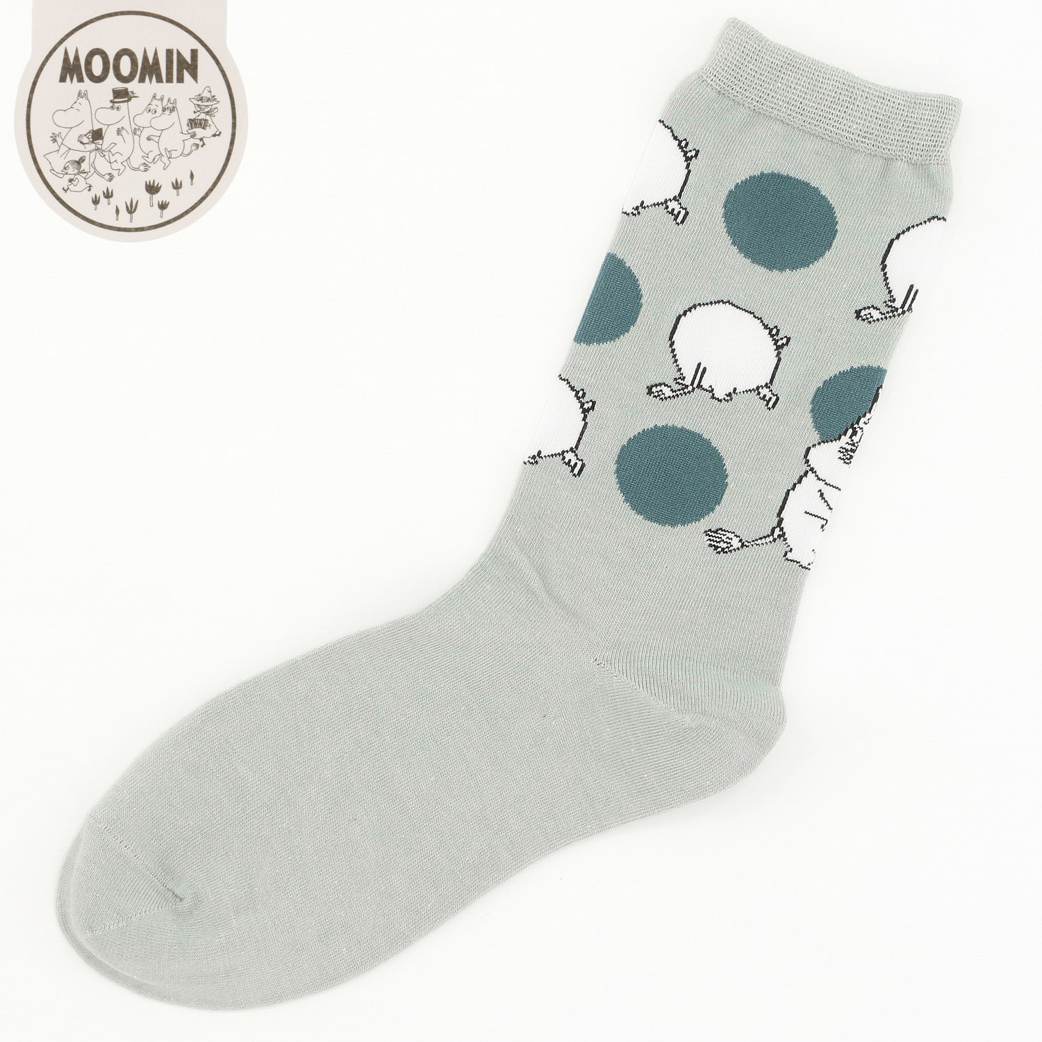 MOOMIN クルーソックス ムーミンおしり【在庫限り】 - 画像1