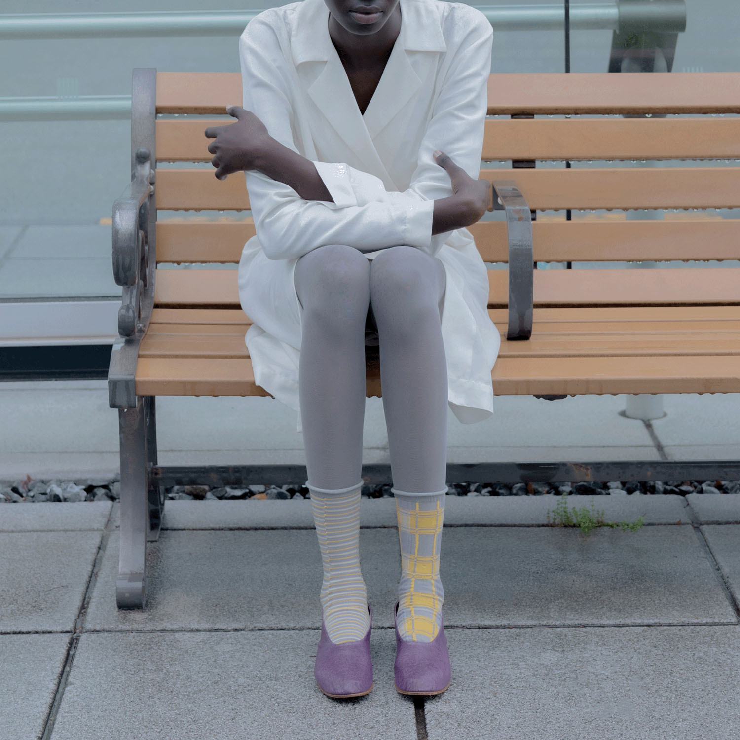 2NDPALETTE  canary＿tartan カナリアタータン【在庫限り】 - 画像2