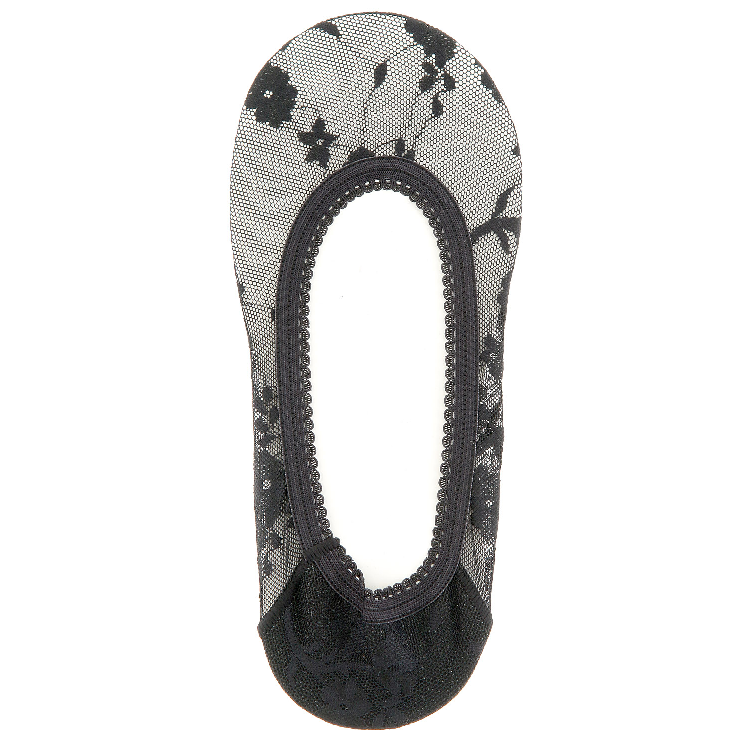 SABRINA 脱げない フットカバー 甲レース 浅履き - 画像2