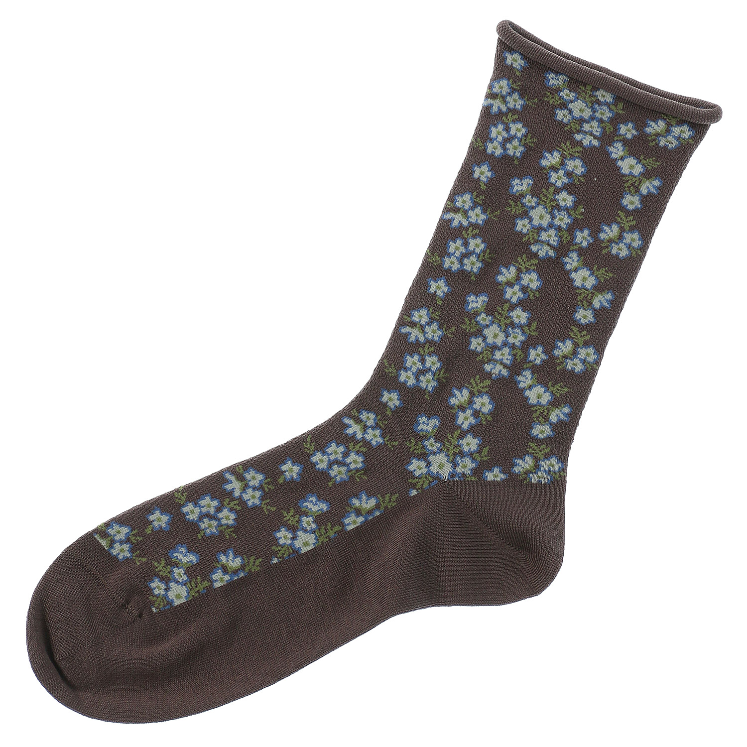 手篝ソックス メッシュ お花柄 靴下 - 画像1