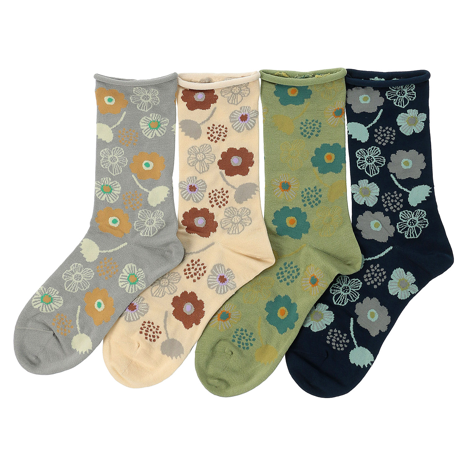 手篝ソックス 北欧柄 靴下 - 画像1