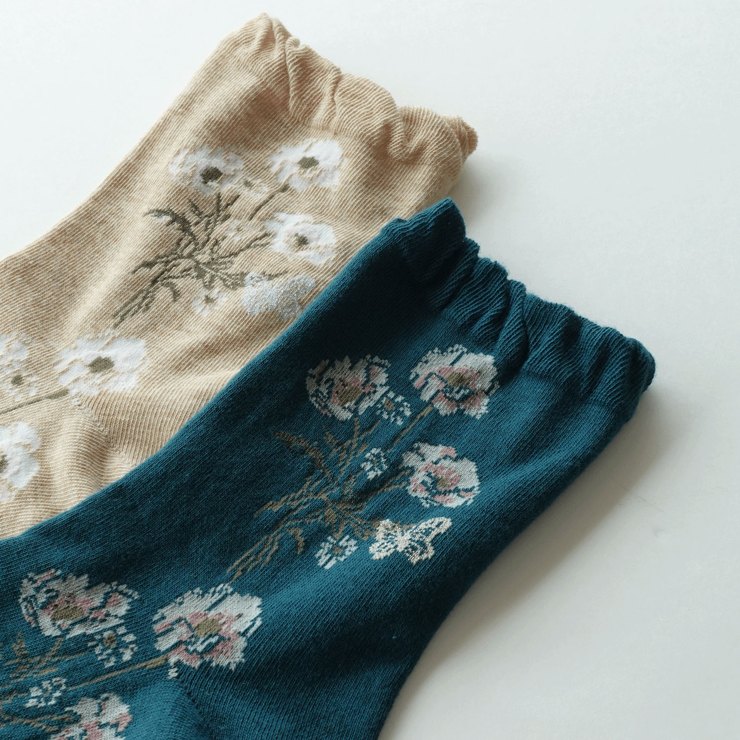 ギュレ オーガニックコットン ボタニカル柄 - 画像2