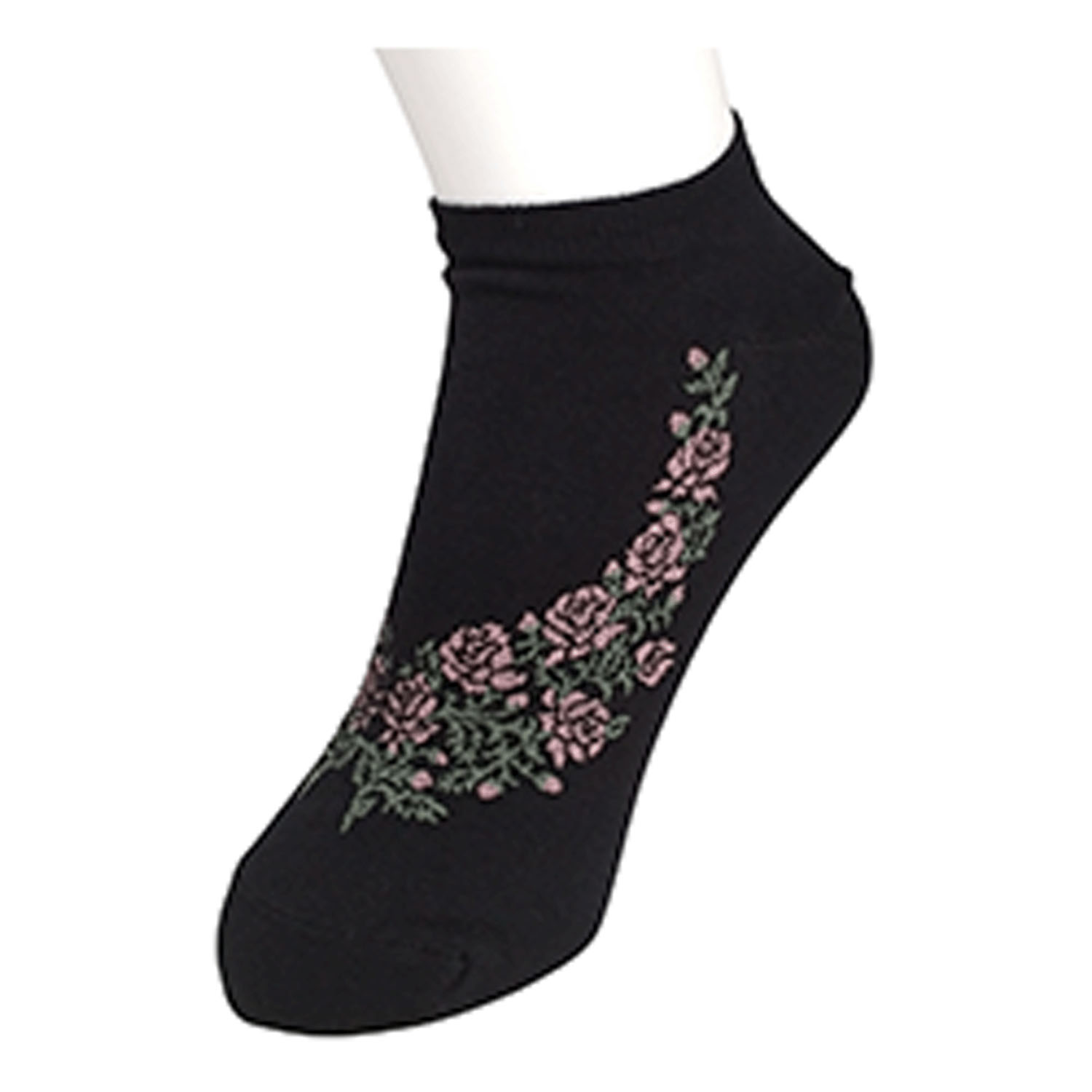 ギュレ ショート丈 オーガニックコットン 薔薇柄 - 画像2