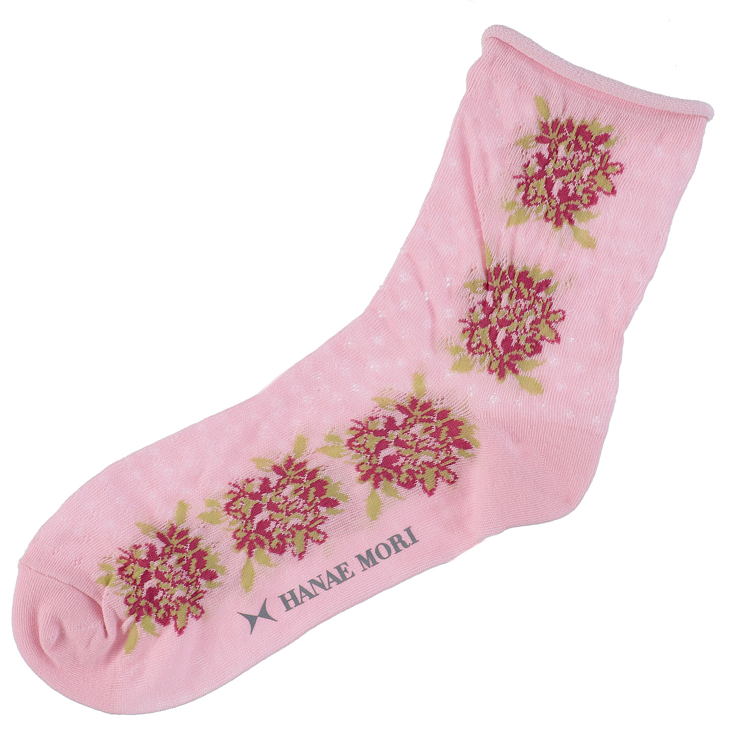 ハナエモリ クルー丈 シアーソックス - 画像4