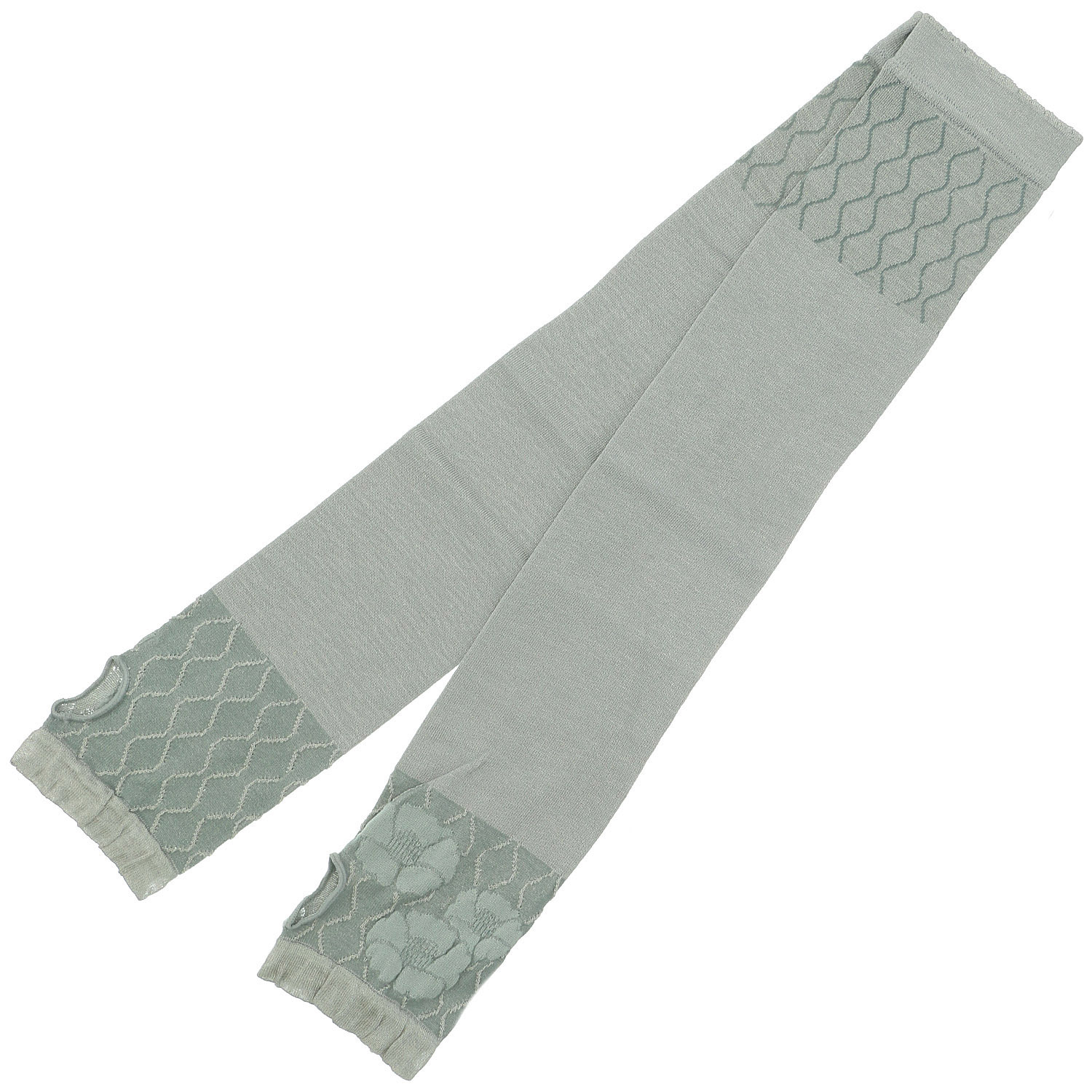 プティパ いろは レーヨンシルクアームカバー 椿 - 画像1