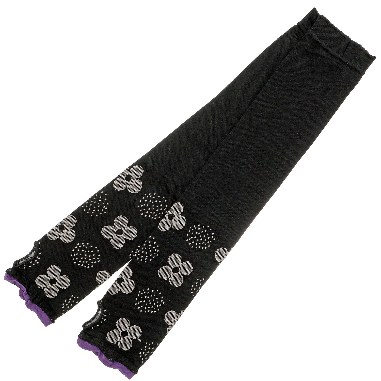 プティパ いろは レーヨンシルクアームカバー 紫陽花 - 画像2