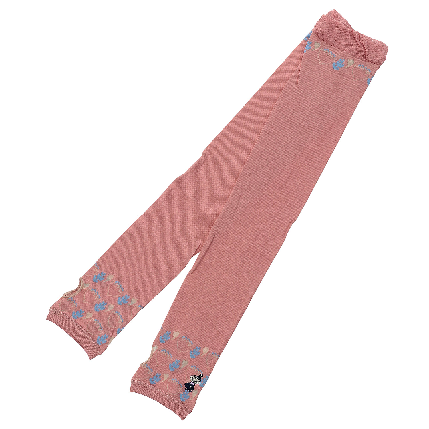 MOOMIN ミイフェア アームカバー UVカット＋冷感 花柄甲 ミイ刺繍 - 画像4