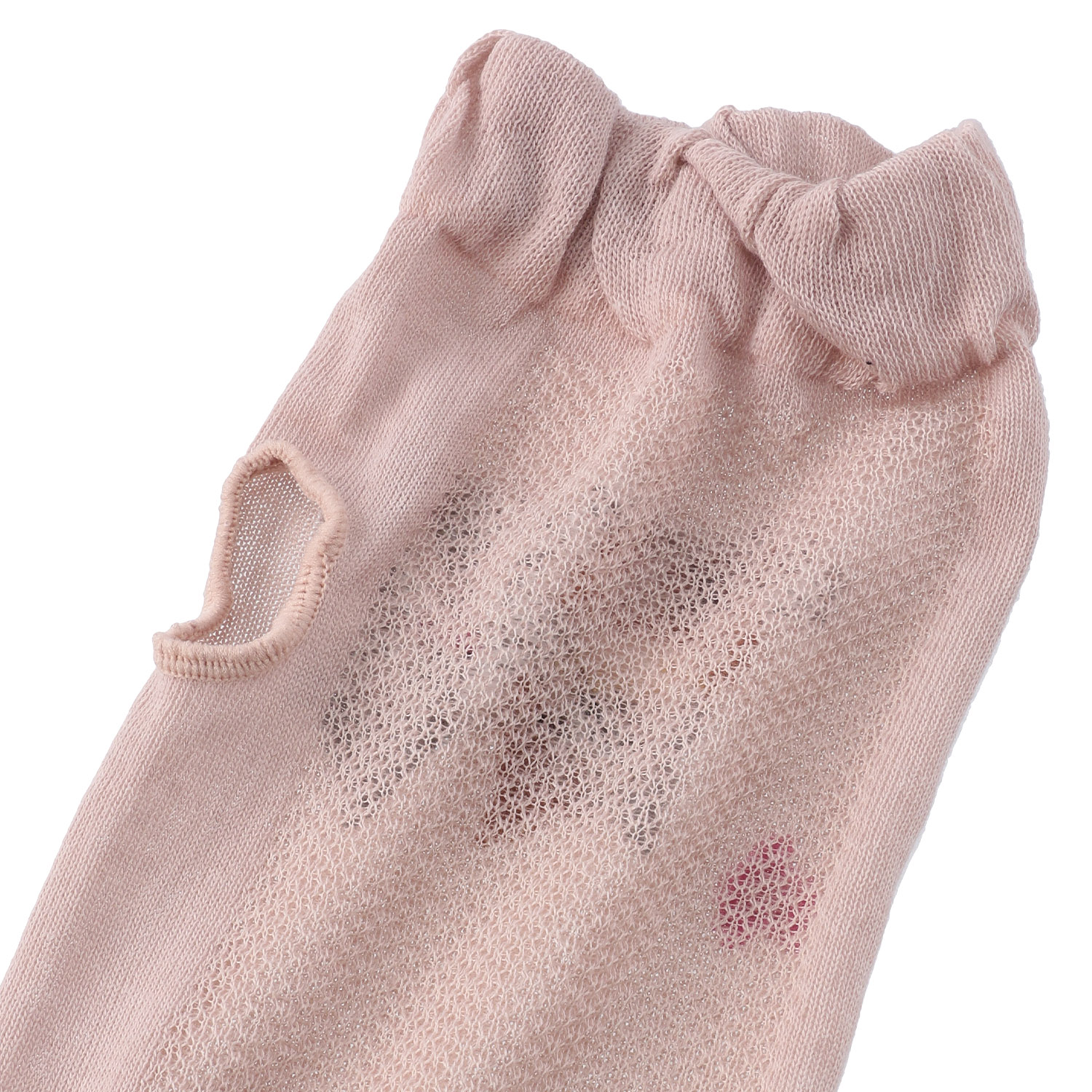 アームカバー 60センチ丈  モール猫柄  親指穴付き - 画像4