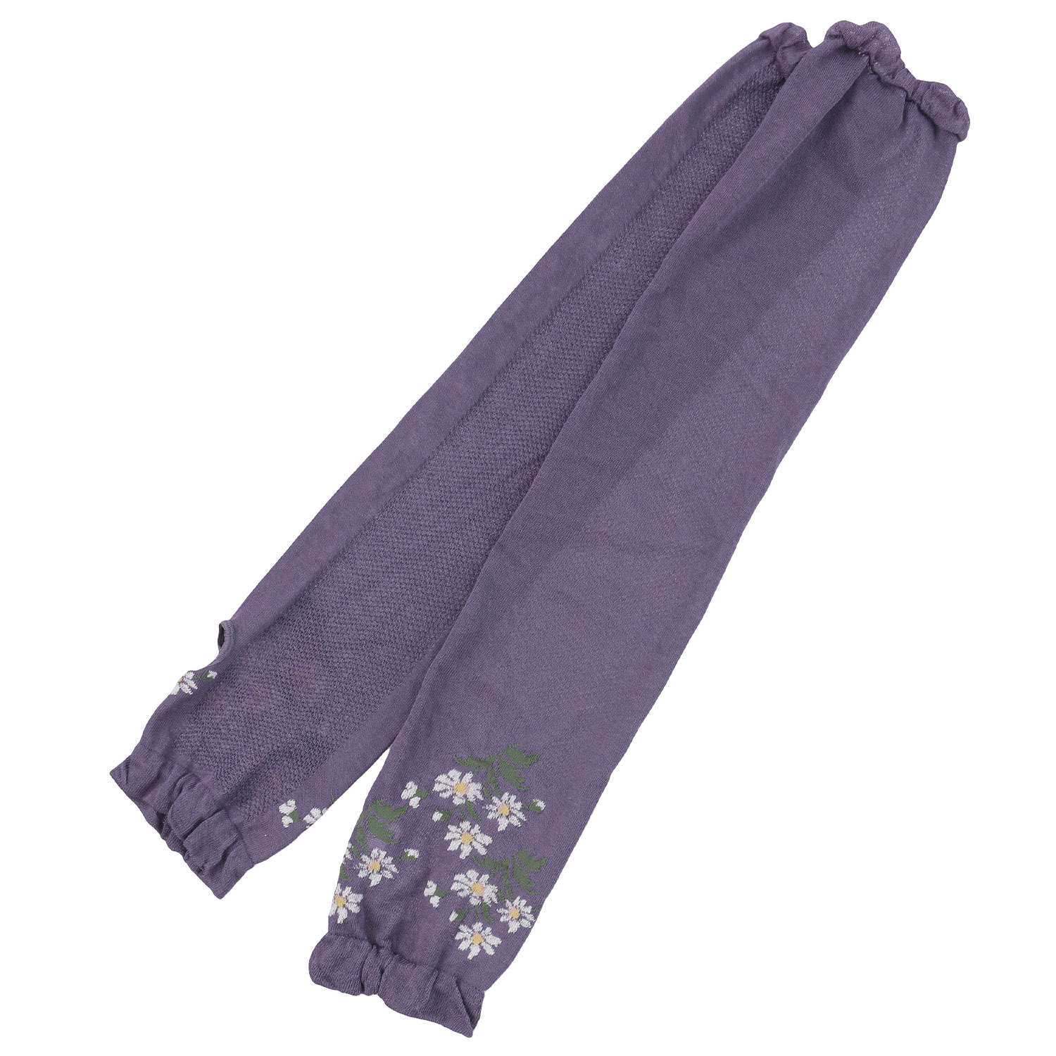 アームカバー 60センチ丈 指先花柄  親指穴付き - 画像2