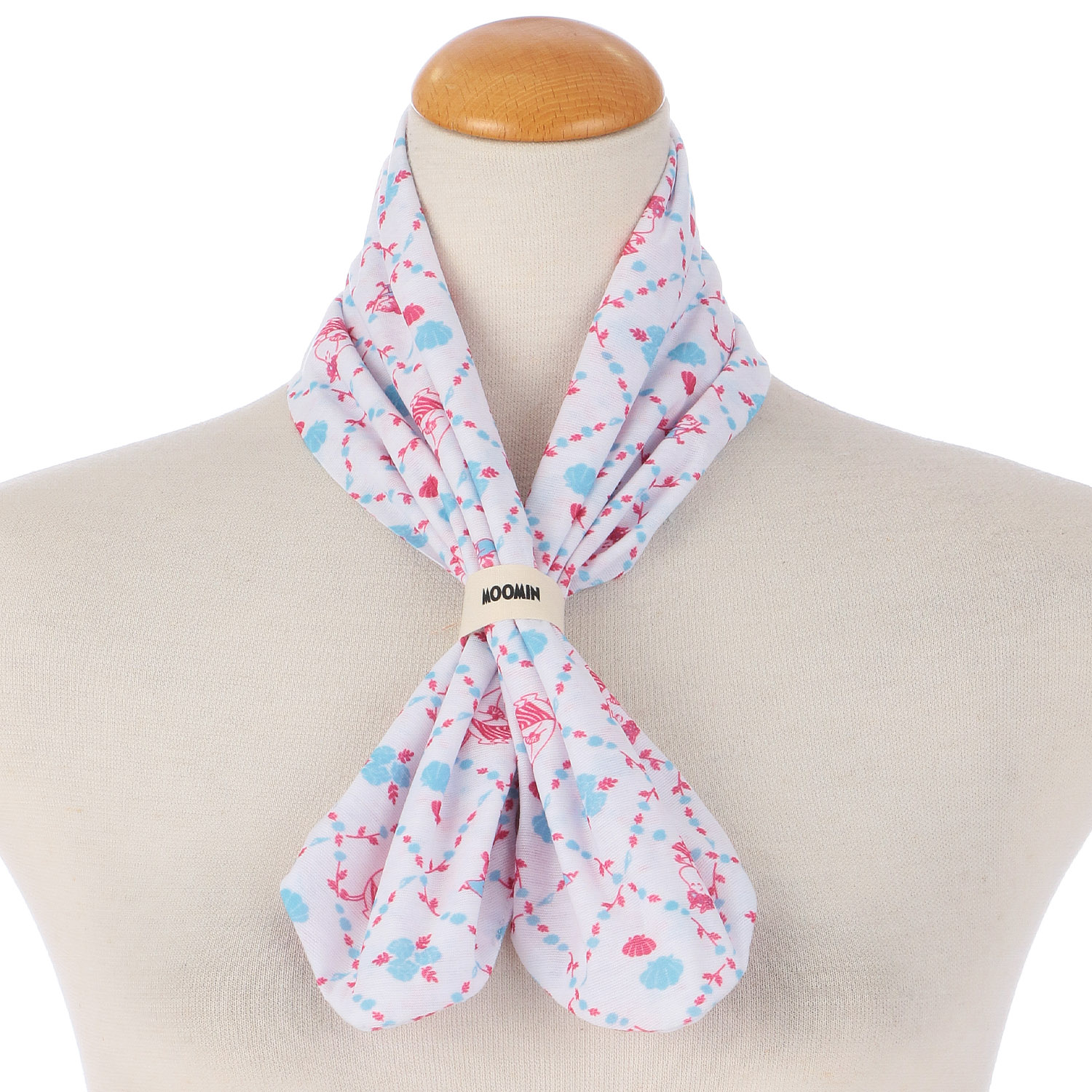 MOOMIN 母の日 ネックスカーフ ダイヤパターン - 画像1